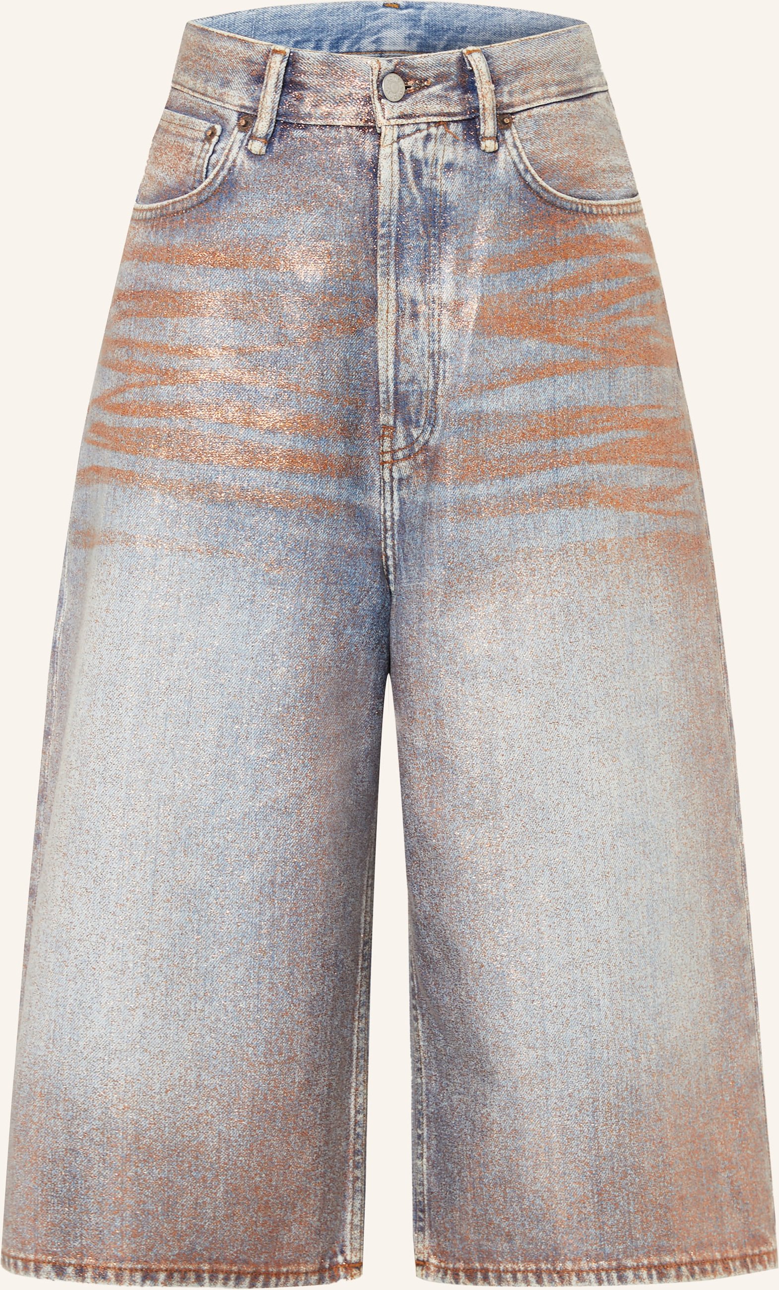 Acne Studios Jeansshorts blau