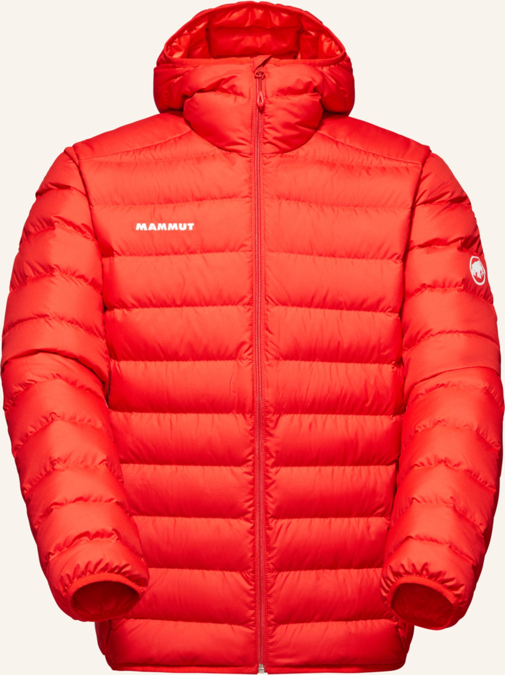 Mammut Daunenjacke Waymarker In Mit Kapuze rot