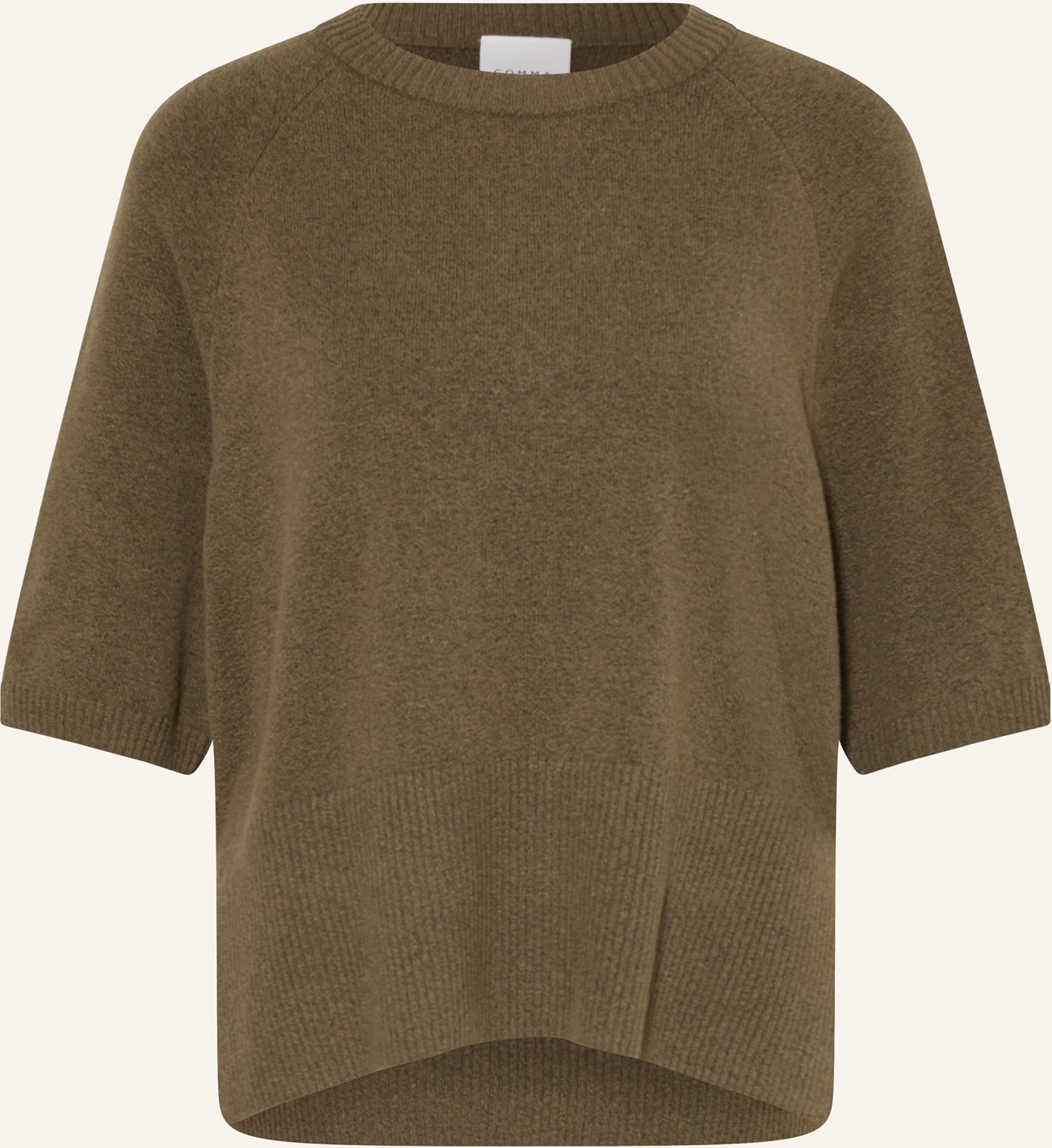 Comma Strickshirt gruen