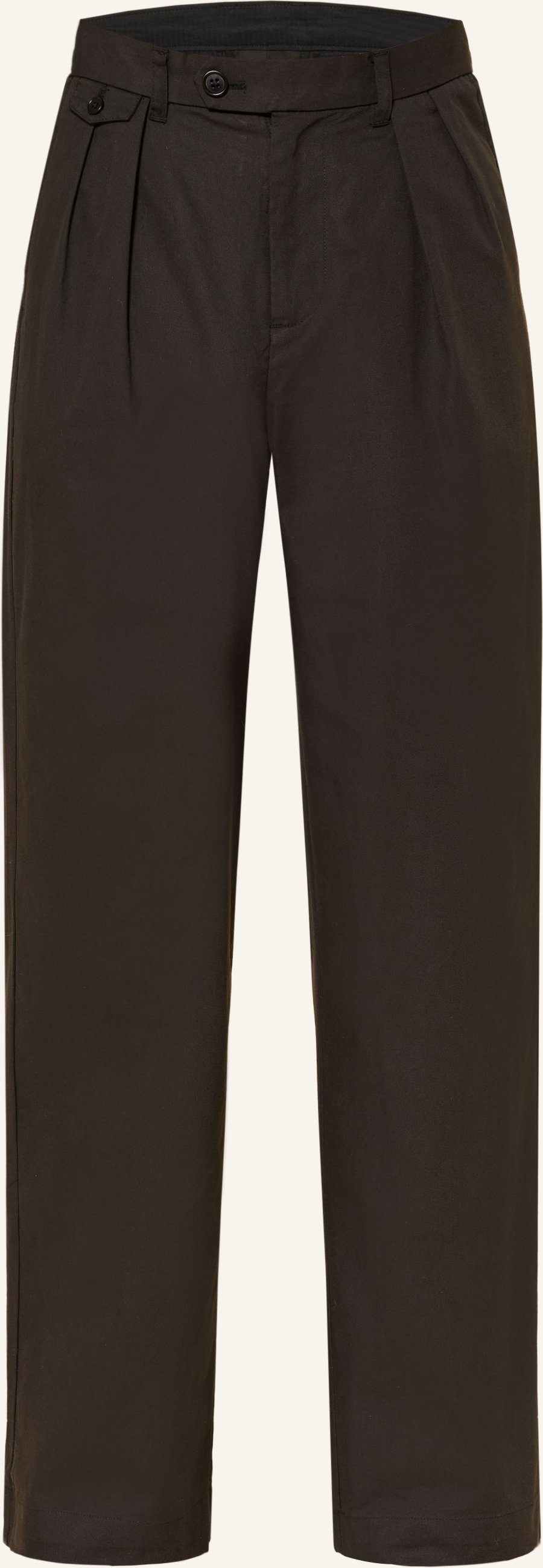 Allsaints Hose Conway Wide Fit schwarz