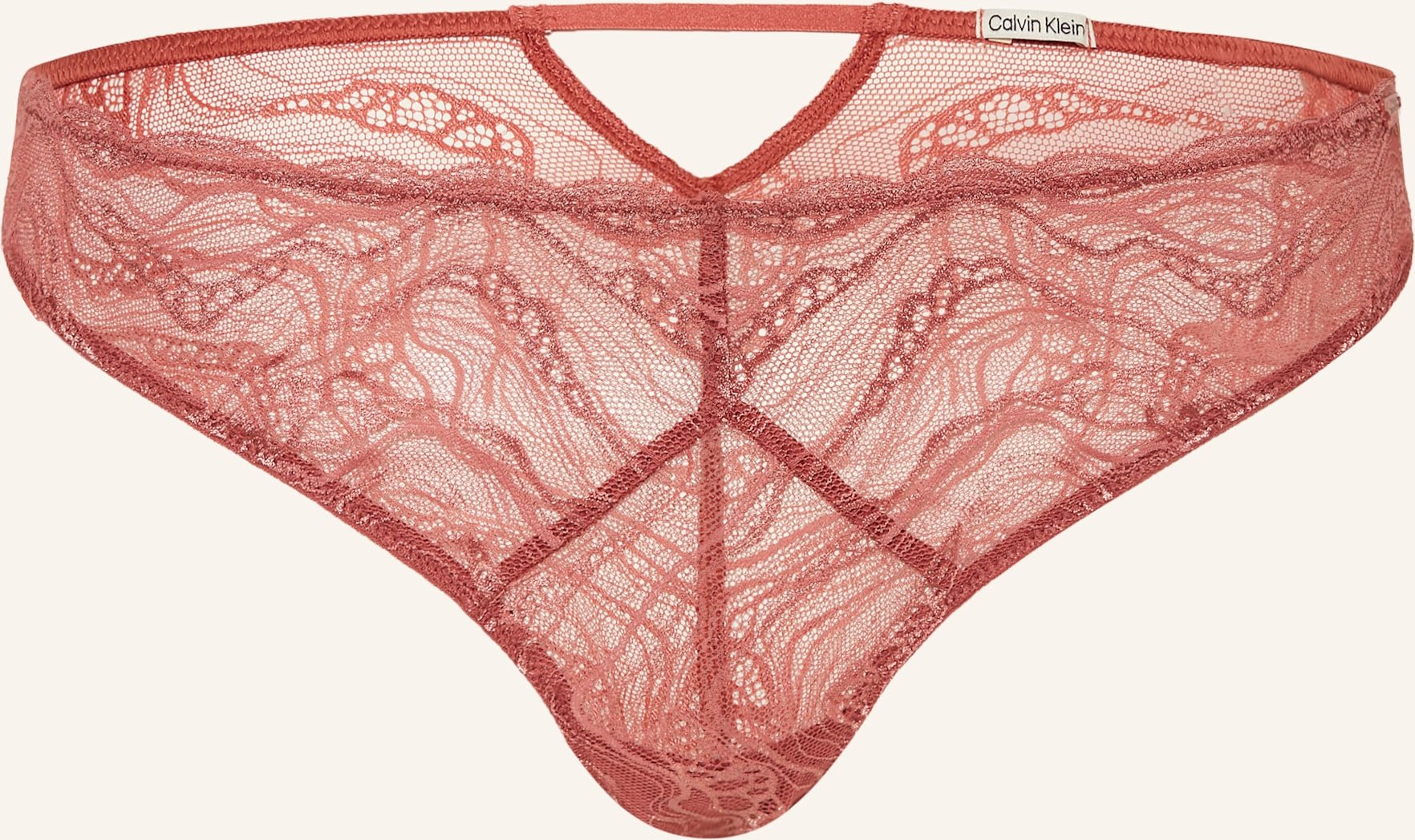 Calvin Klein Slip Sensual Stretch Lace braun