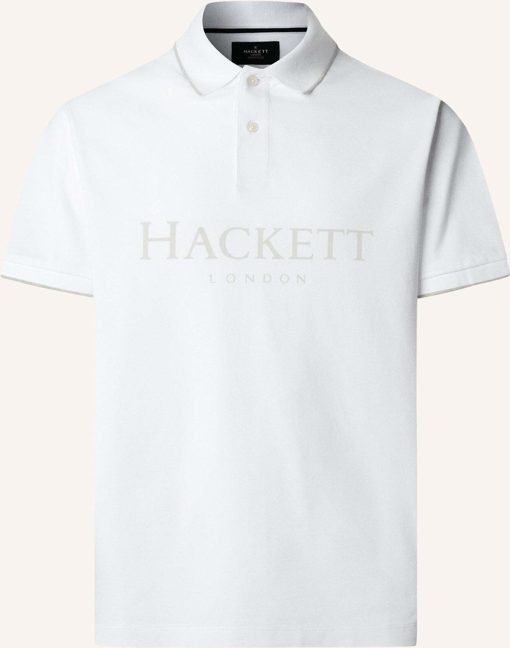 Hackett London Poloshirt Heritage Ess Hackett weiss