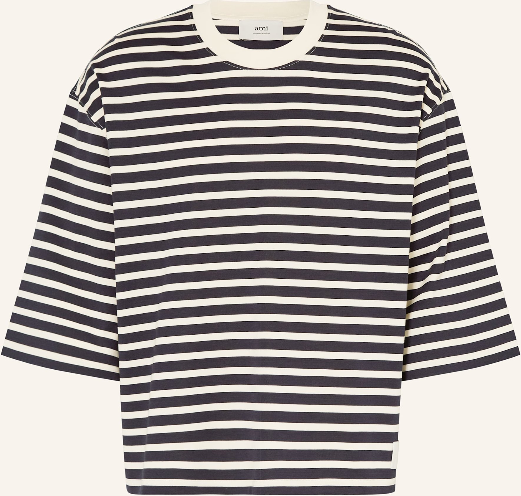 Ami Paris Oversized-Shirt blau