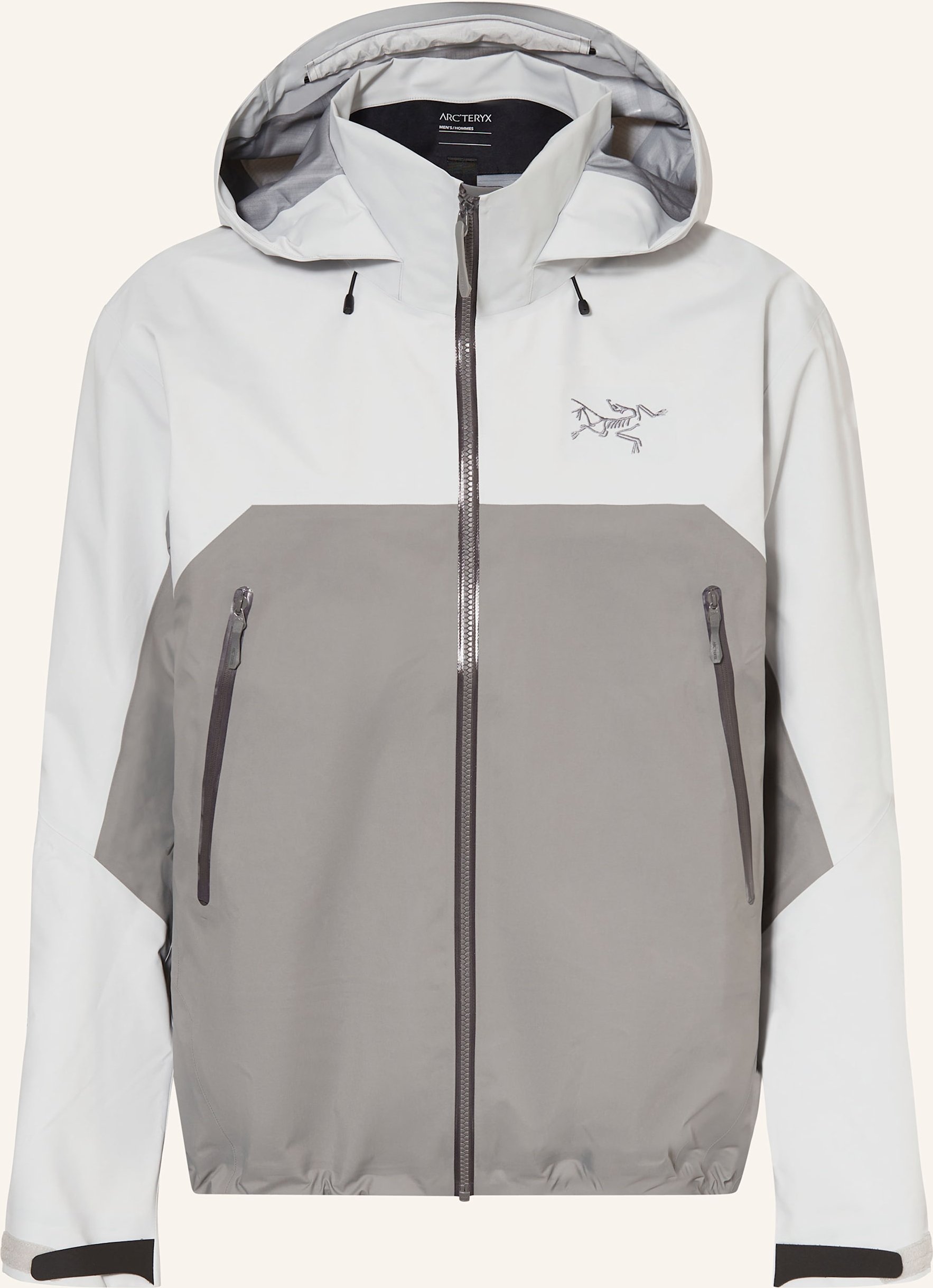 Arc'teryx Hardshell-Jacke Beta Ar grau