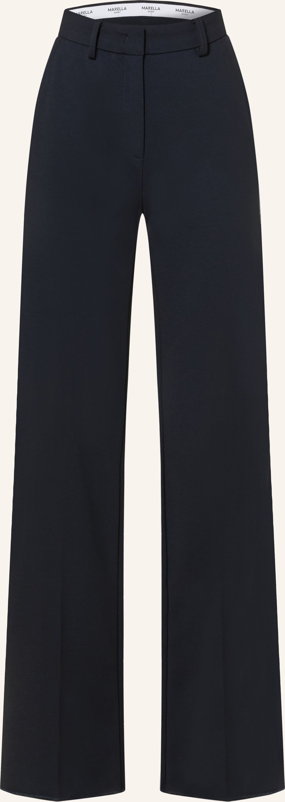 Marella Jerseyhose blau