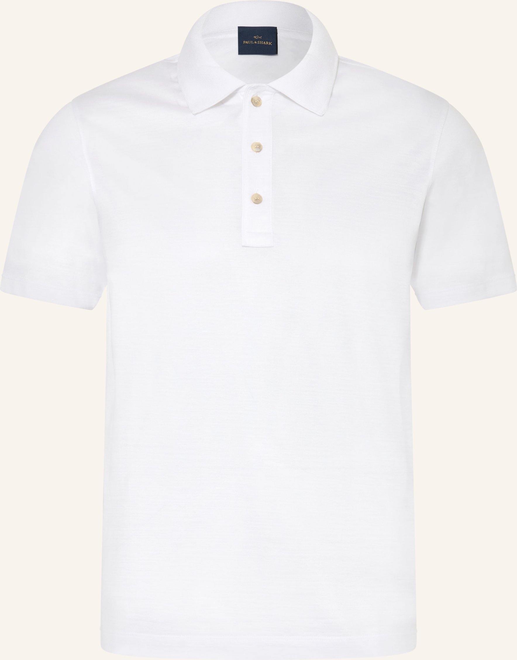 Paul & Shark Jersey-Poloshirt weiss