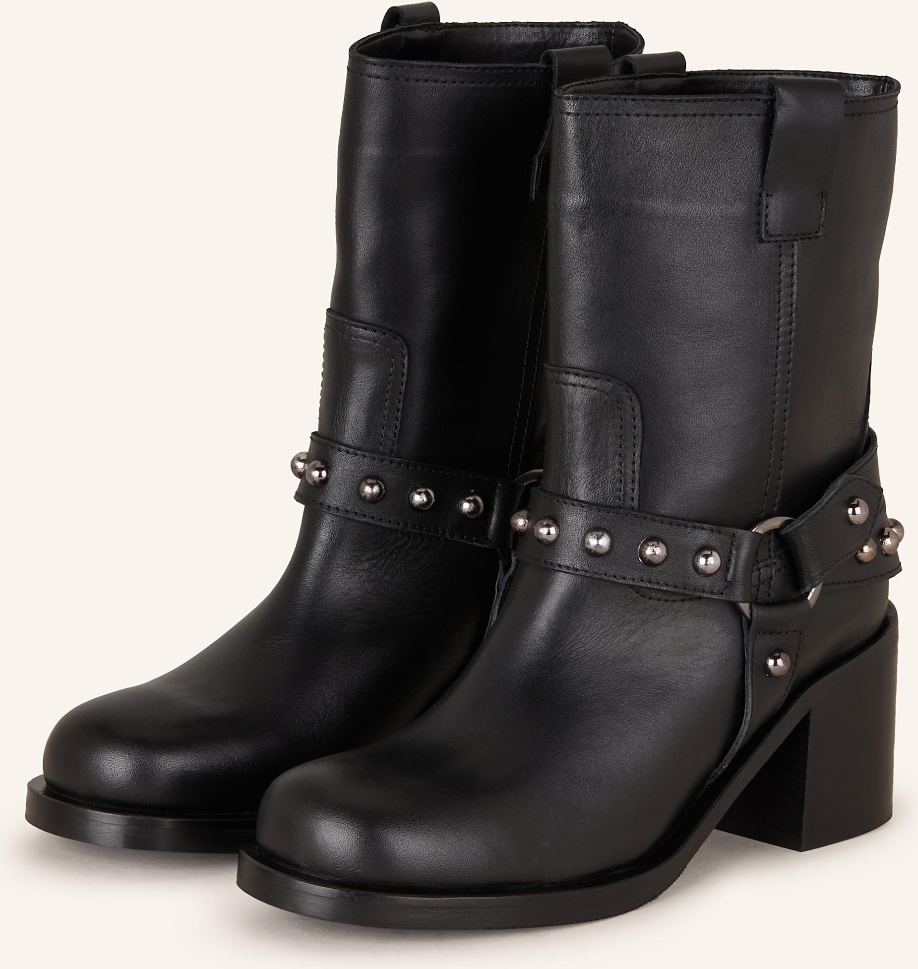Inuovo Biker Boots Novara schwarz
