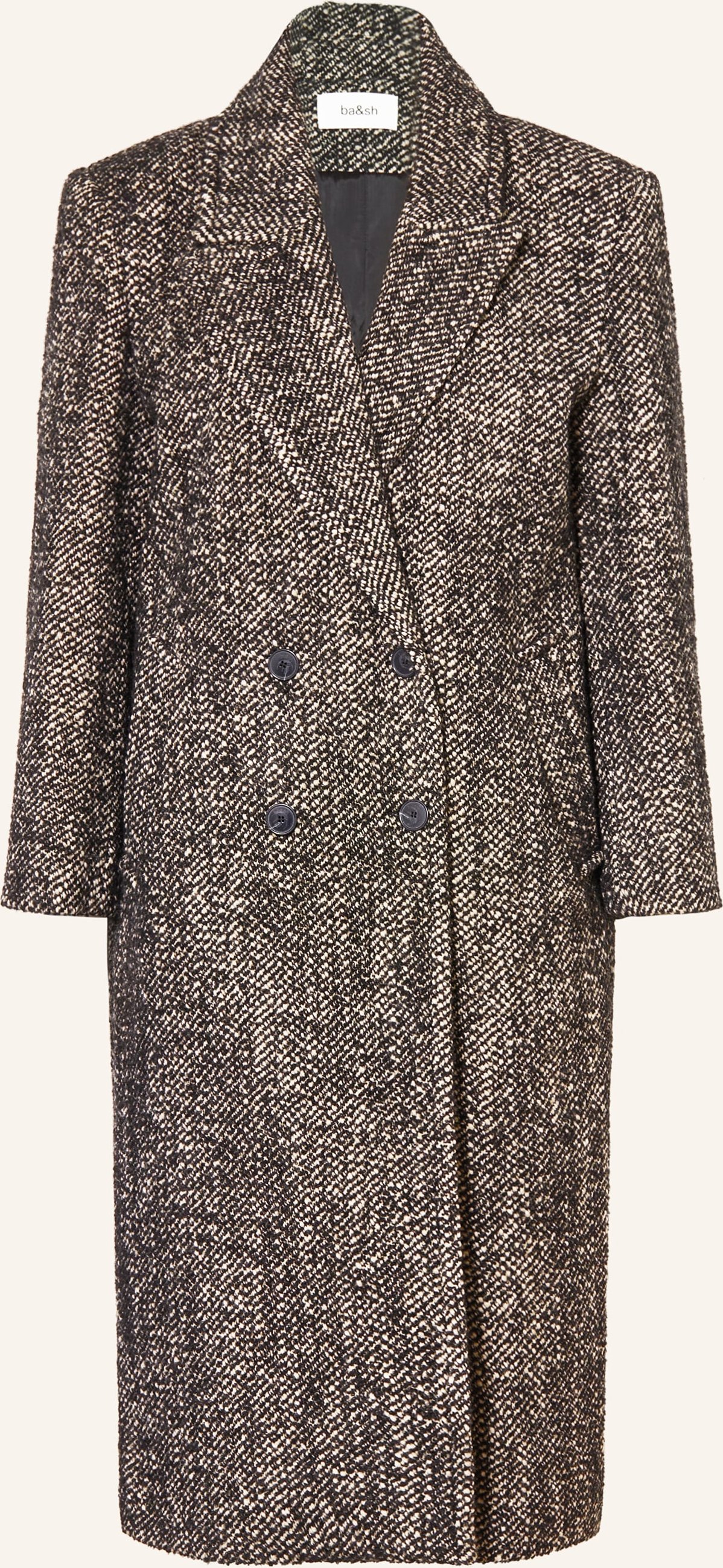 Ba&Sh Mantel Voxlow schwarz