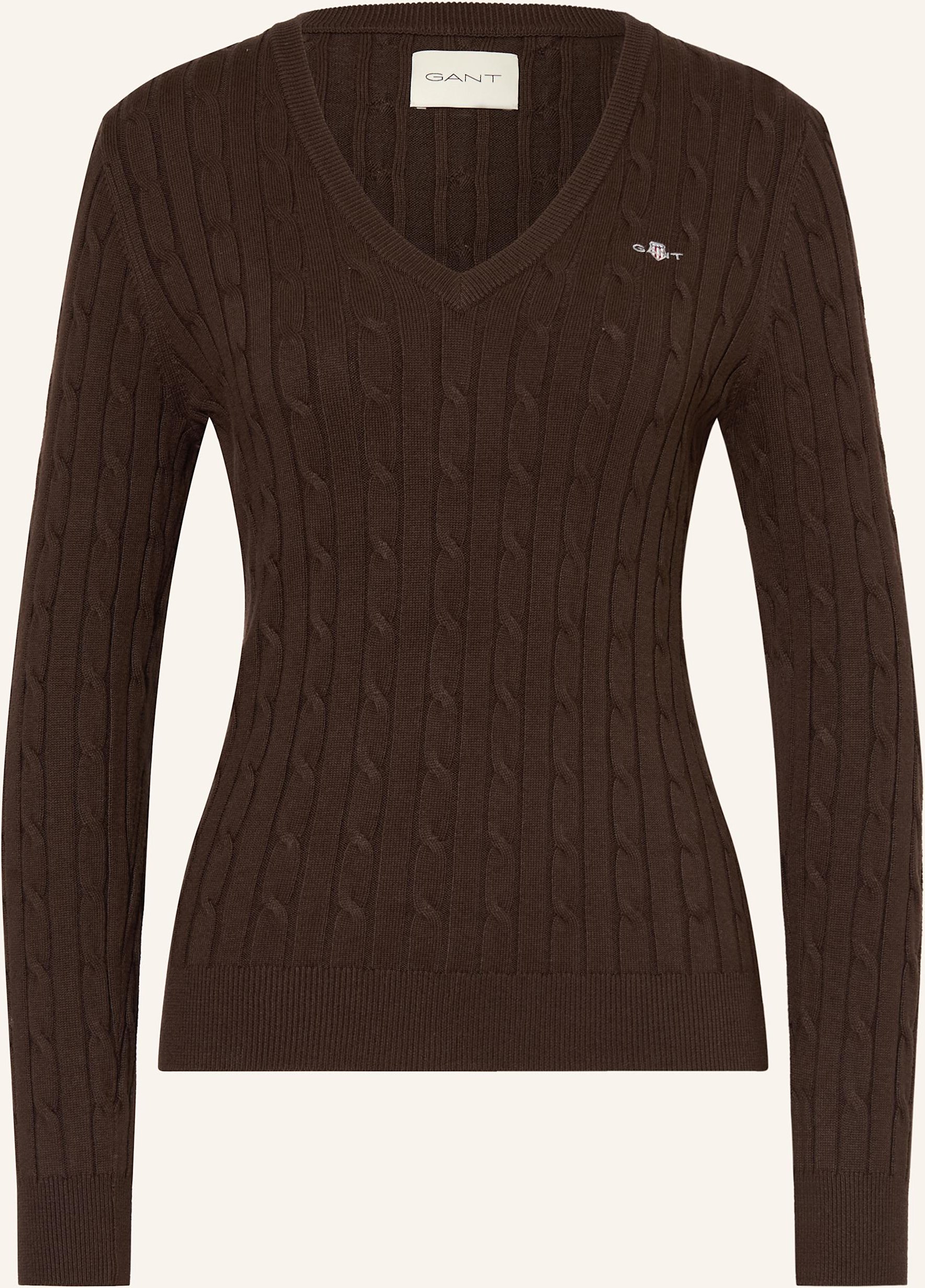 Thumbnail - Gant Pullover braun