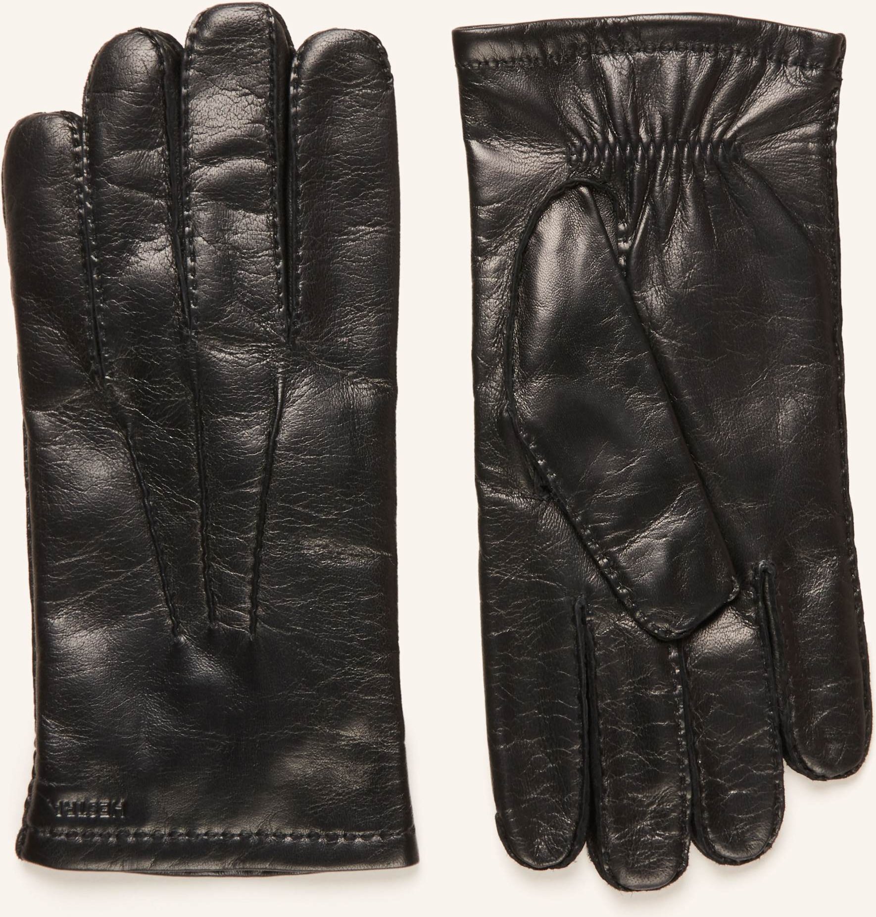 Hestra Lederhandschuhe Edward schwarz