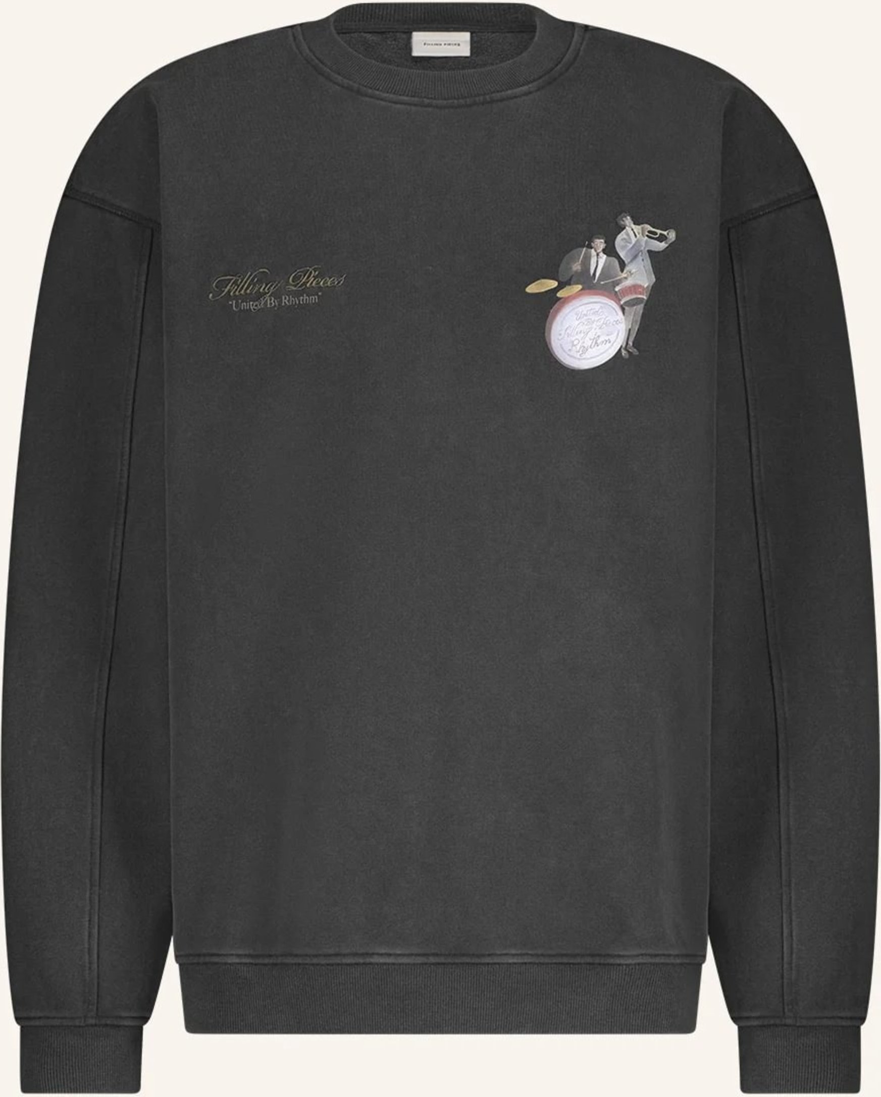 Filling Pieces Sweatshirt Band grau