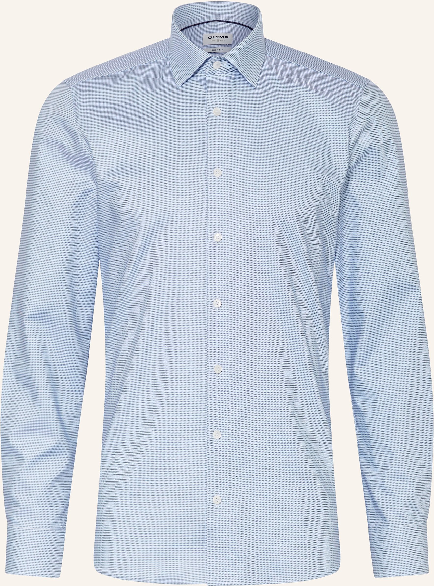 Thumbnail - Olymp Hemd Body Fit blau