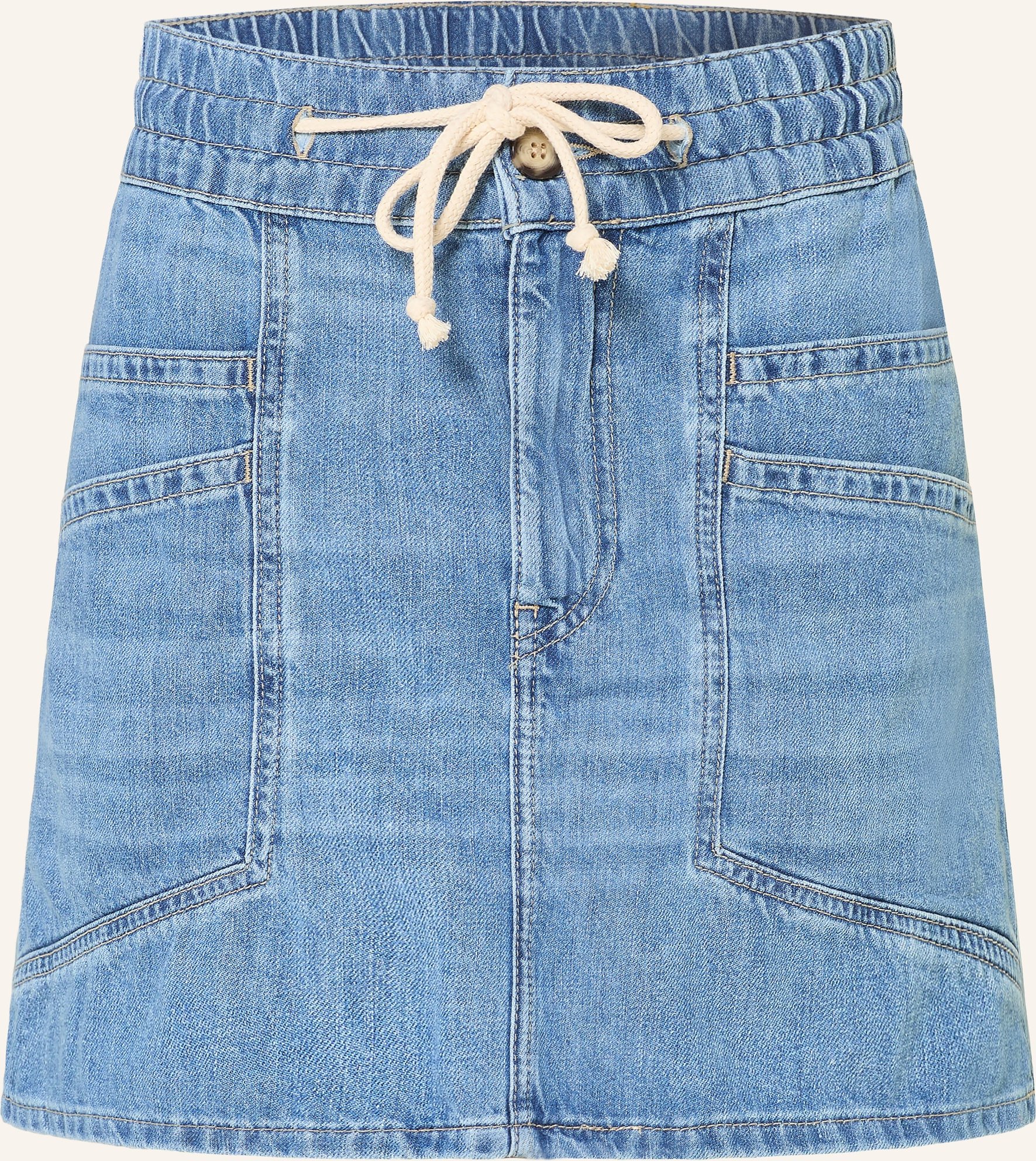 Ba&Sh Jeansrock Martina blau