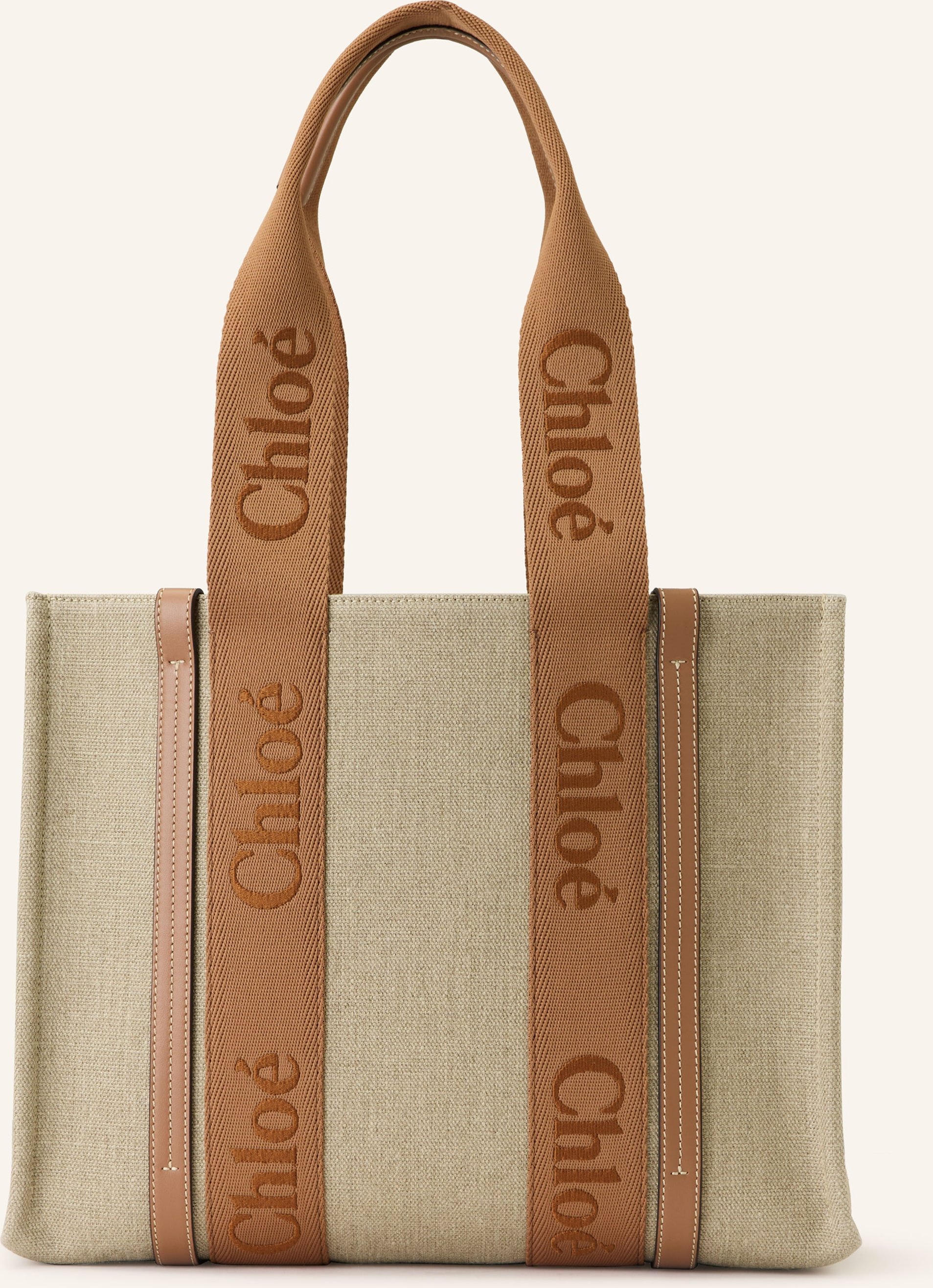 Chloé Shopper Woody beige