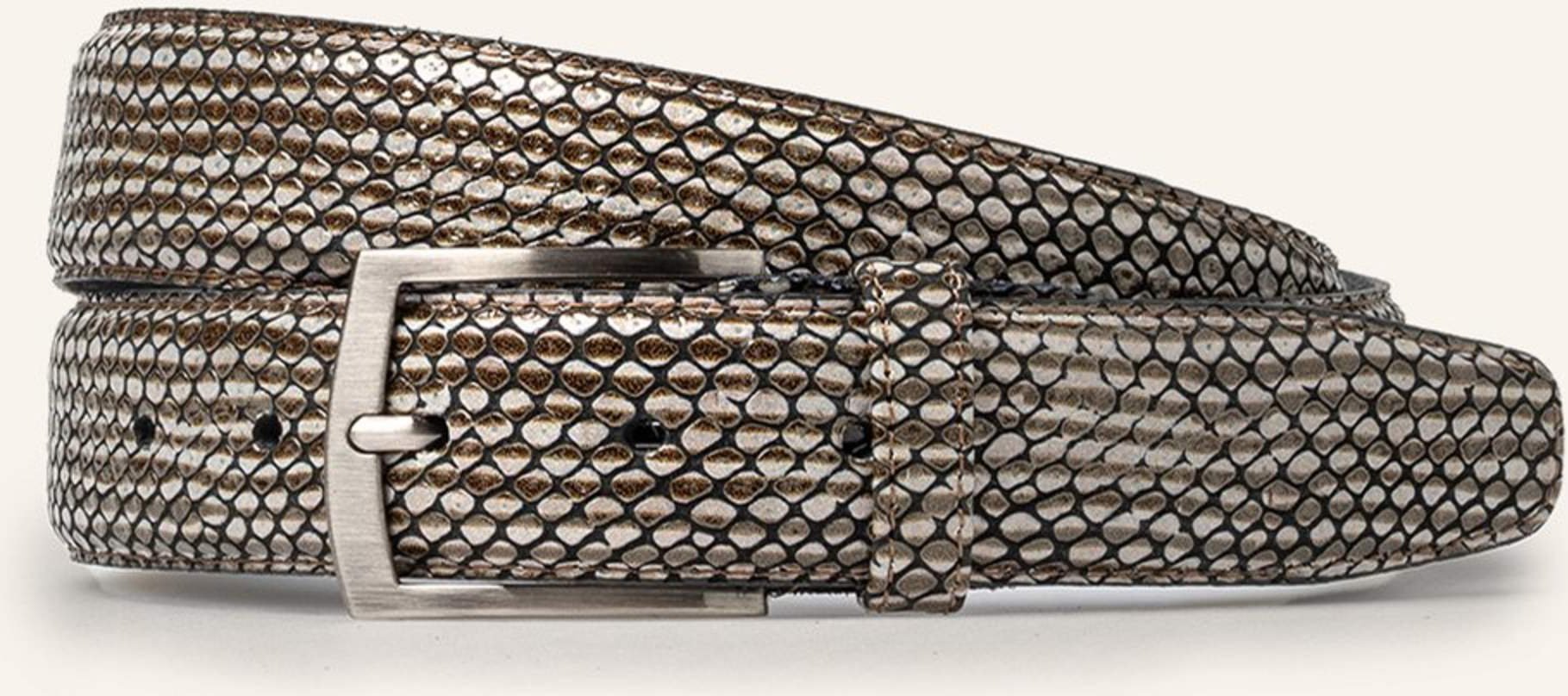 Floris Van Bommel Gürtel De Belter 52 grau