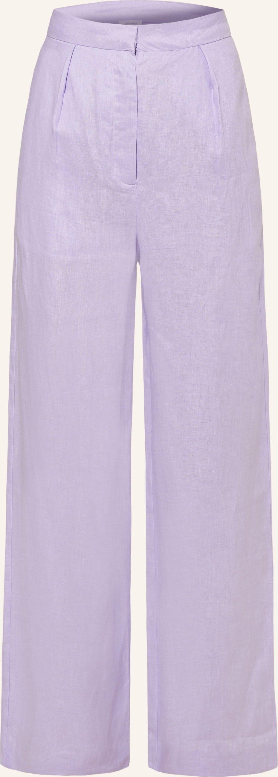Darling Harbour Marlenehose Aus Leinen lila