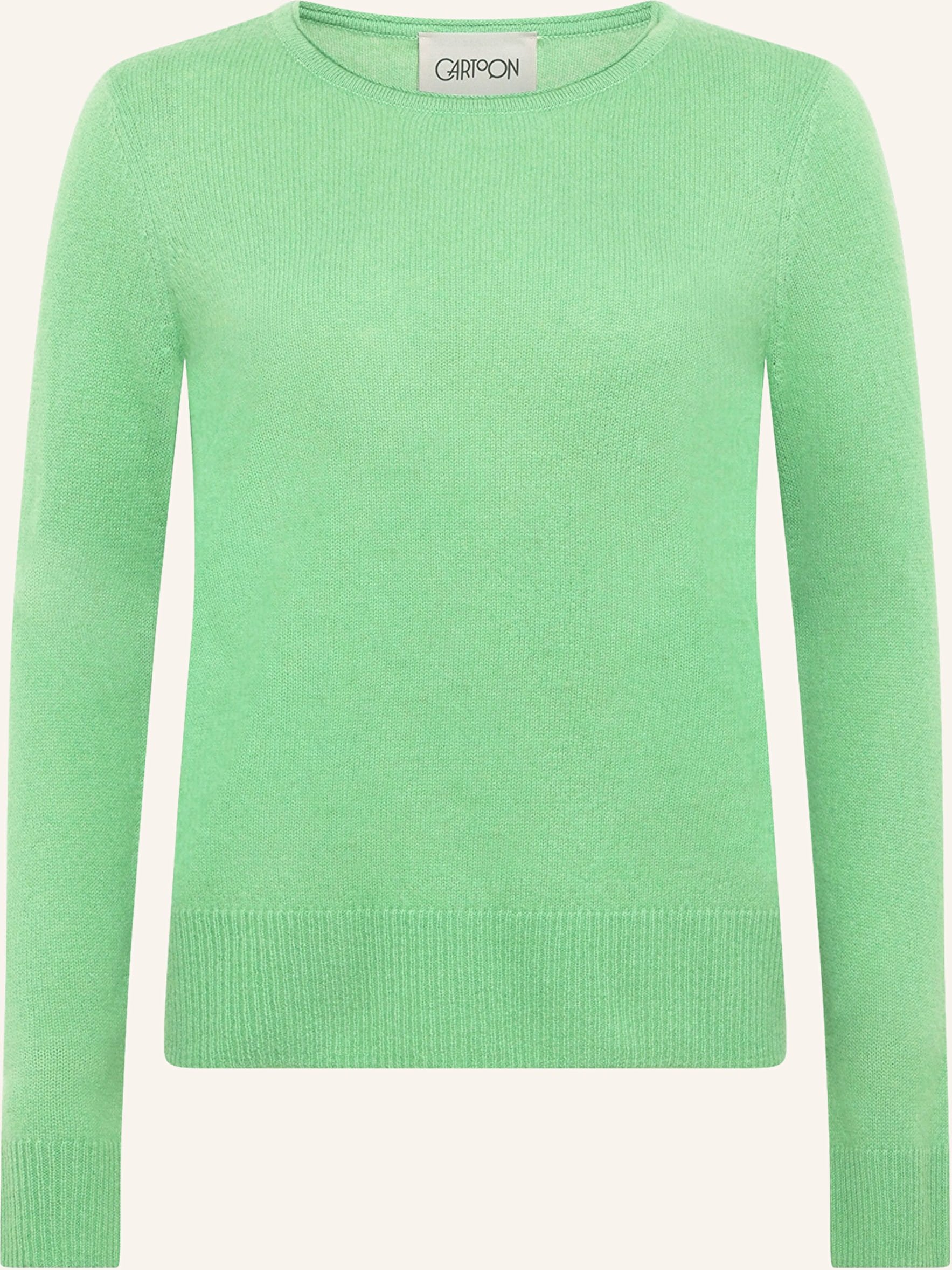 Cartoon Cashmere-Pullover gruen