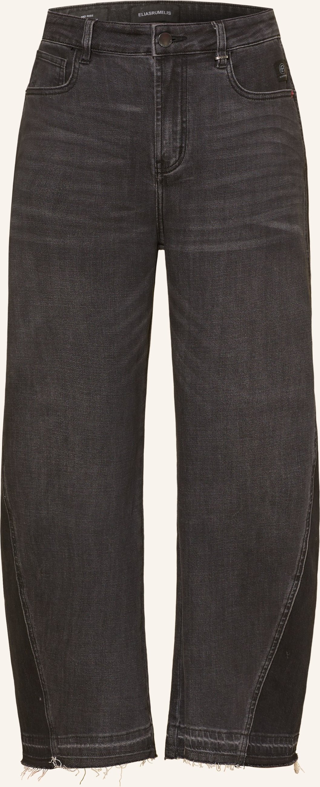 Elias Rumelis Barrel Jeans Noralie grau