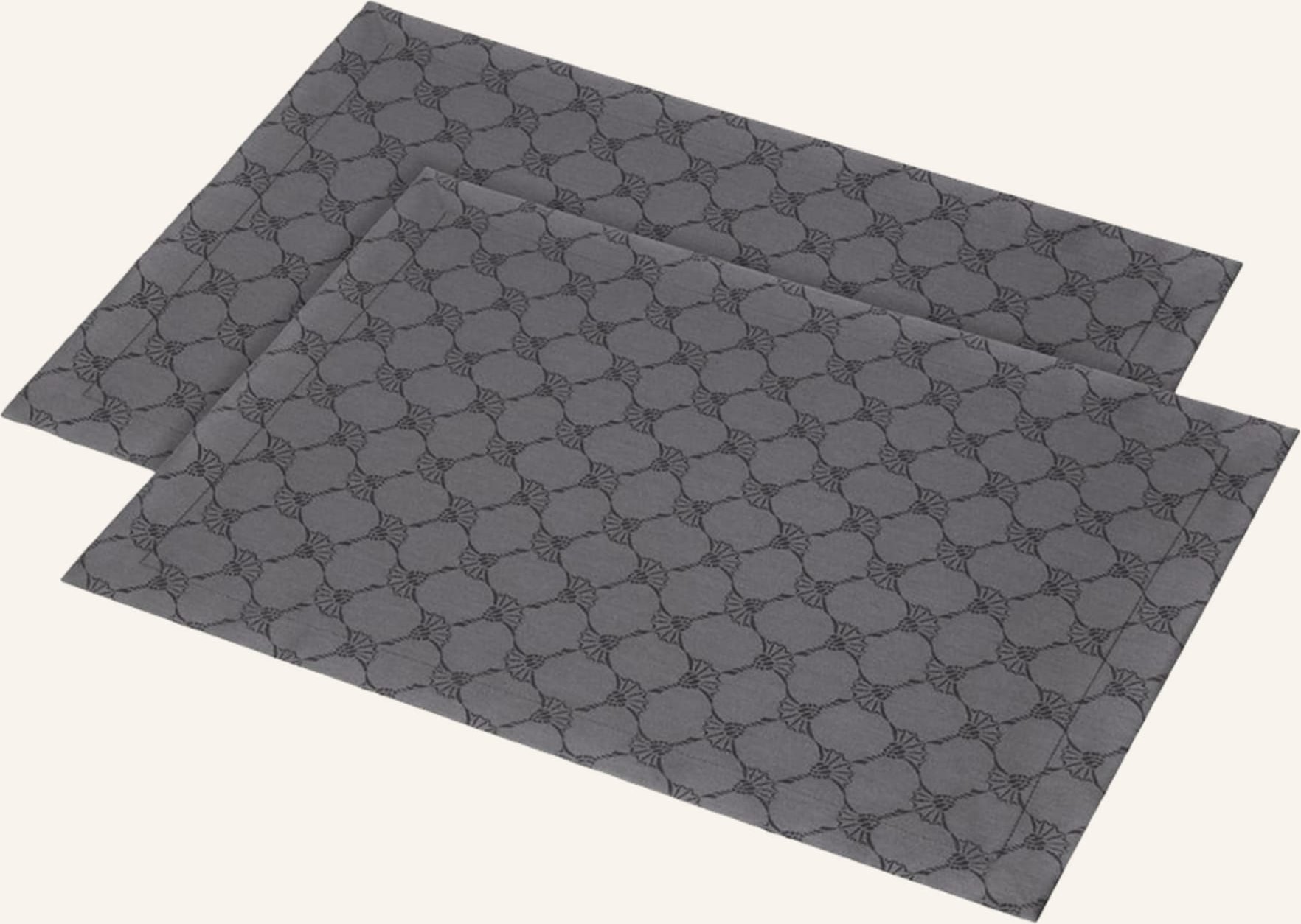 Joop! 2er-Tischset Cornflower Allover grau