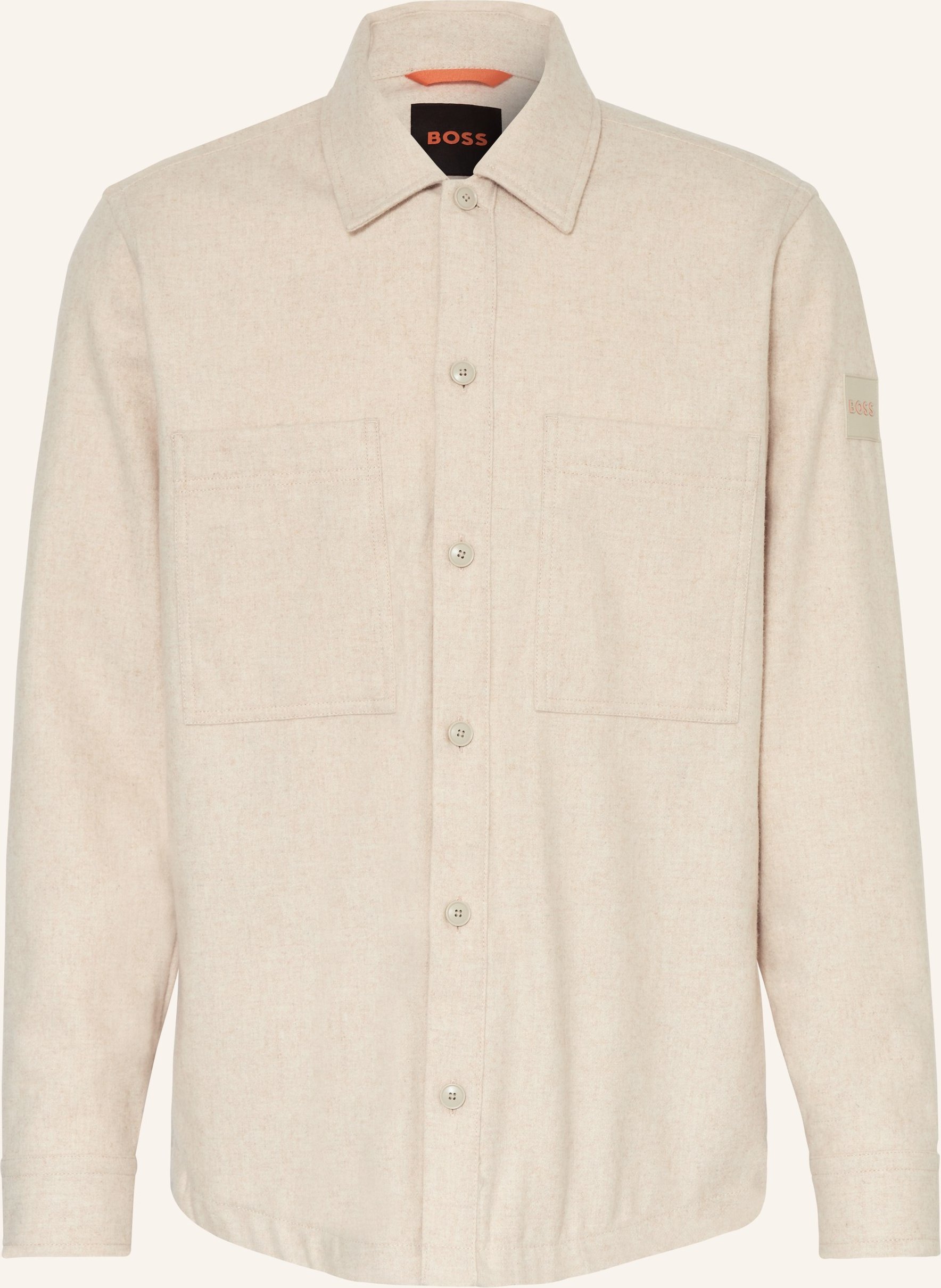 Boss Overshirt Locky beige
