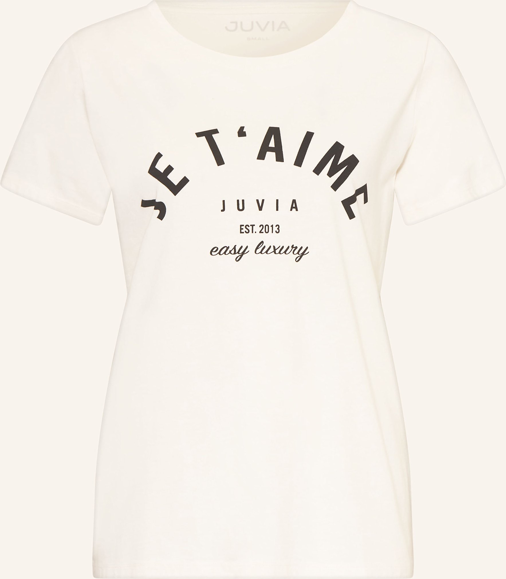 Juvia T-Shirt Christina beige