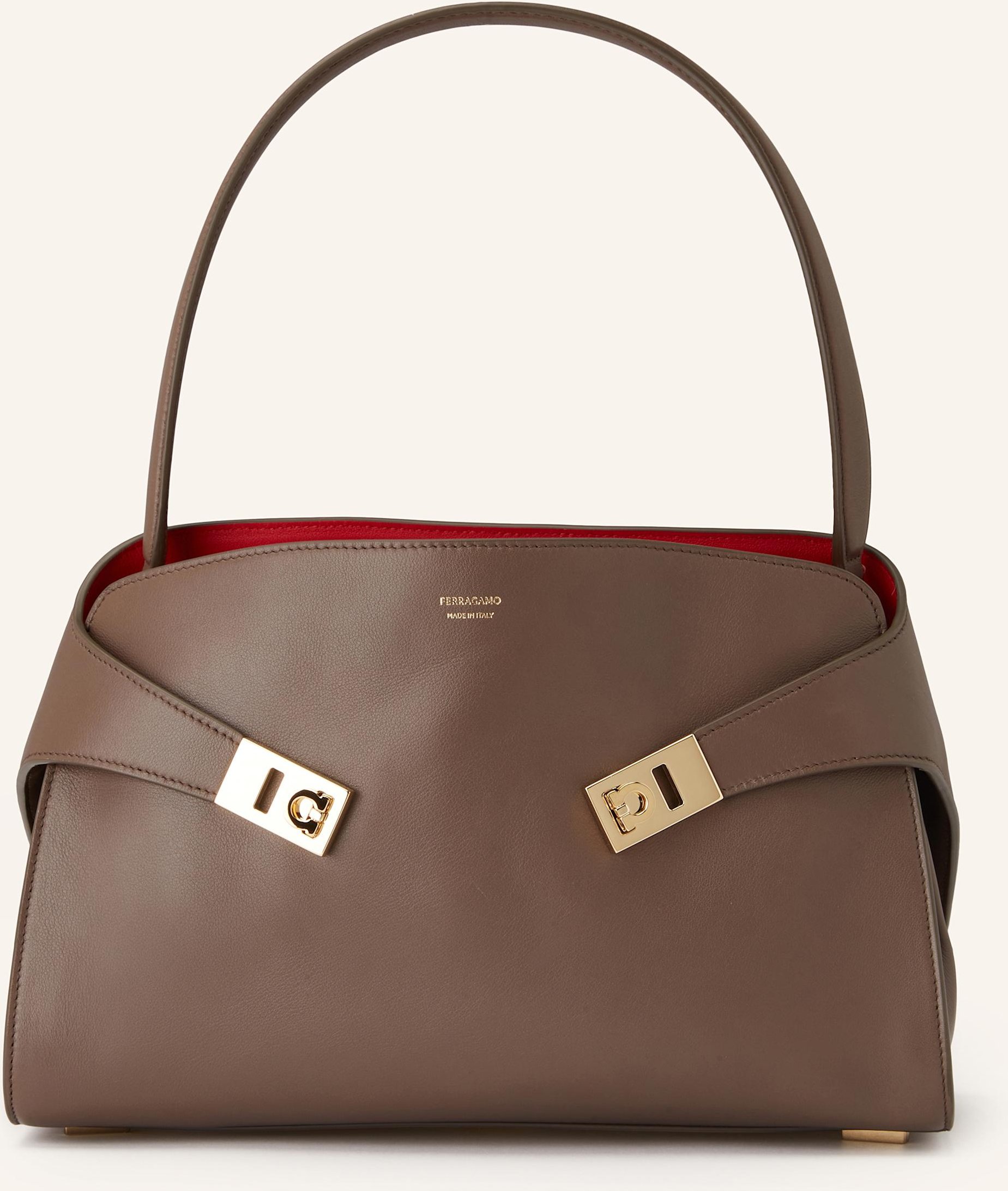 Ferragamo Handtasche Hug braun