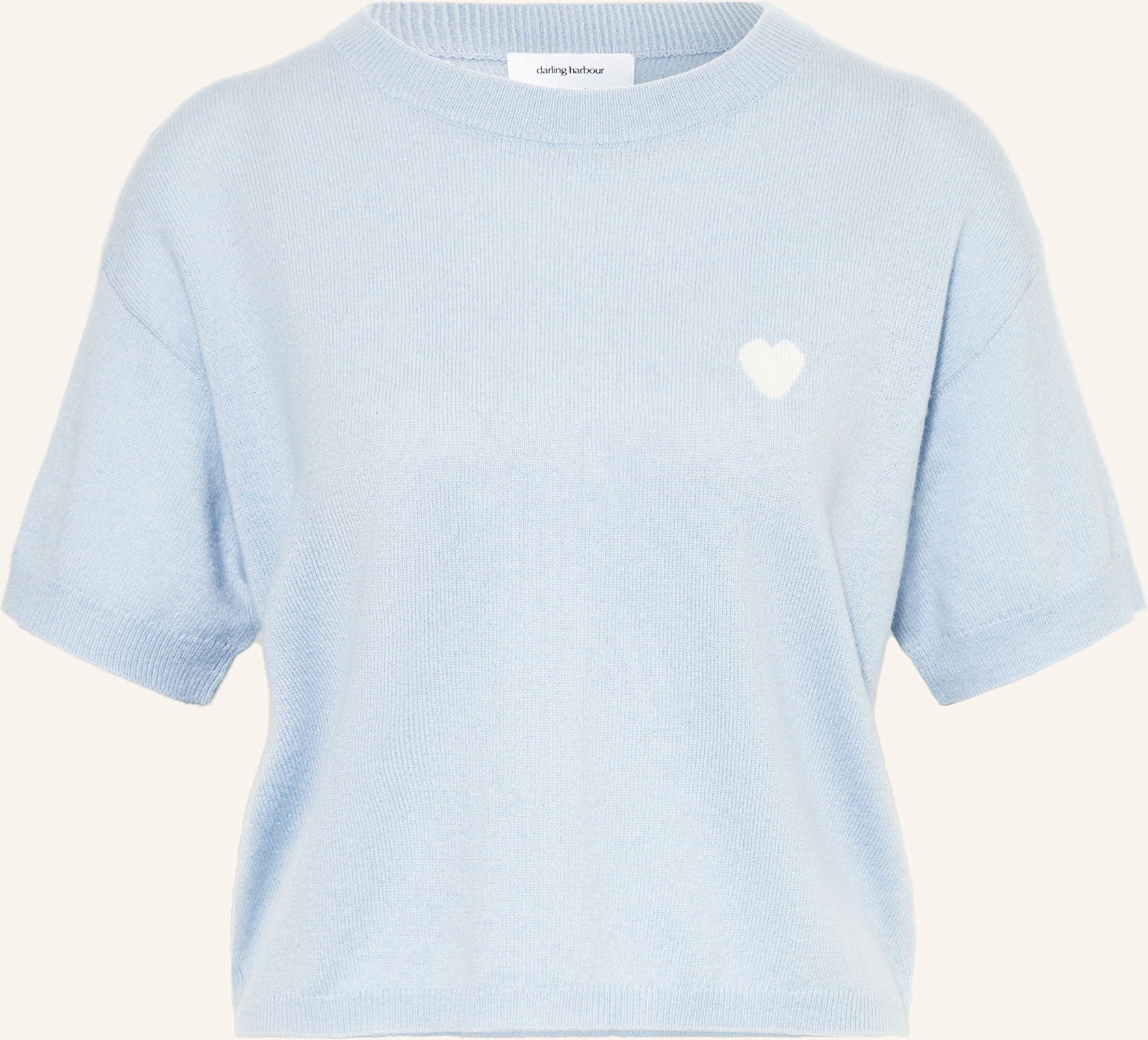 Darling Harbour Strickshirt Aus Cashmere blau