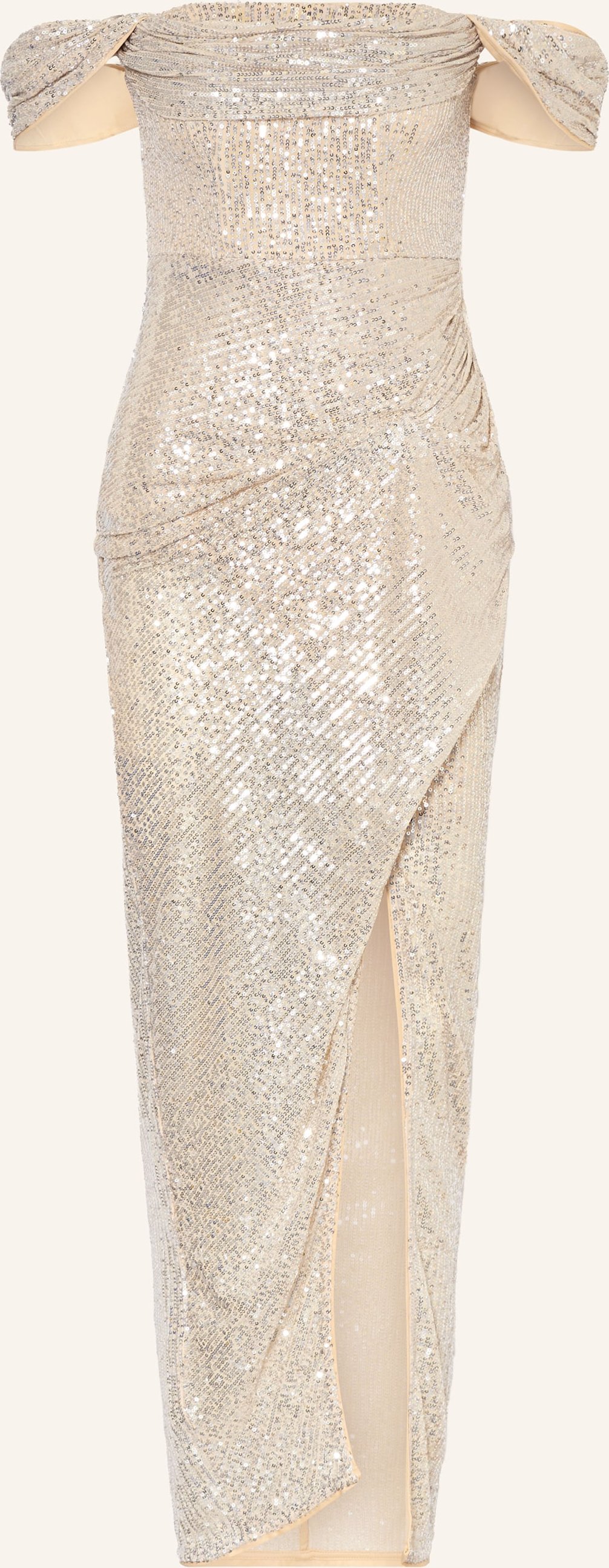 Lipsy Abendkleid gold