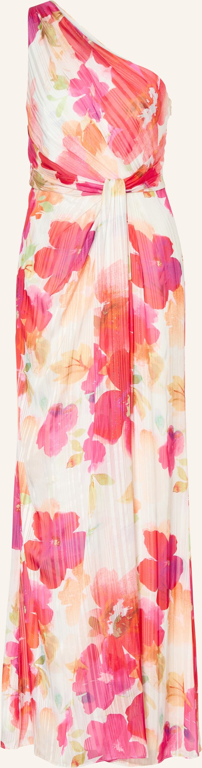 Adrianna Papell Abendkleid Mit Glitzergarn pink