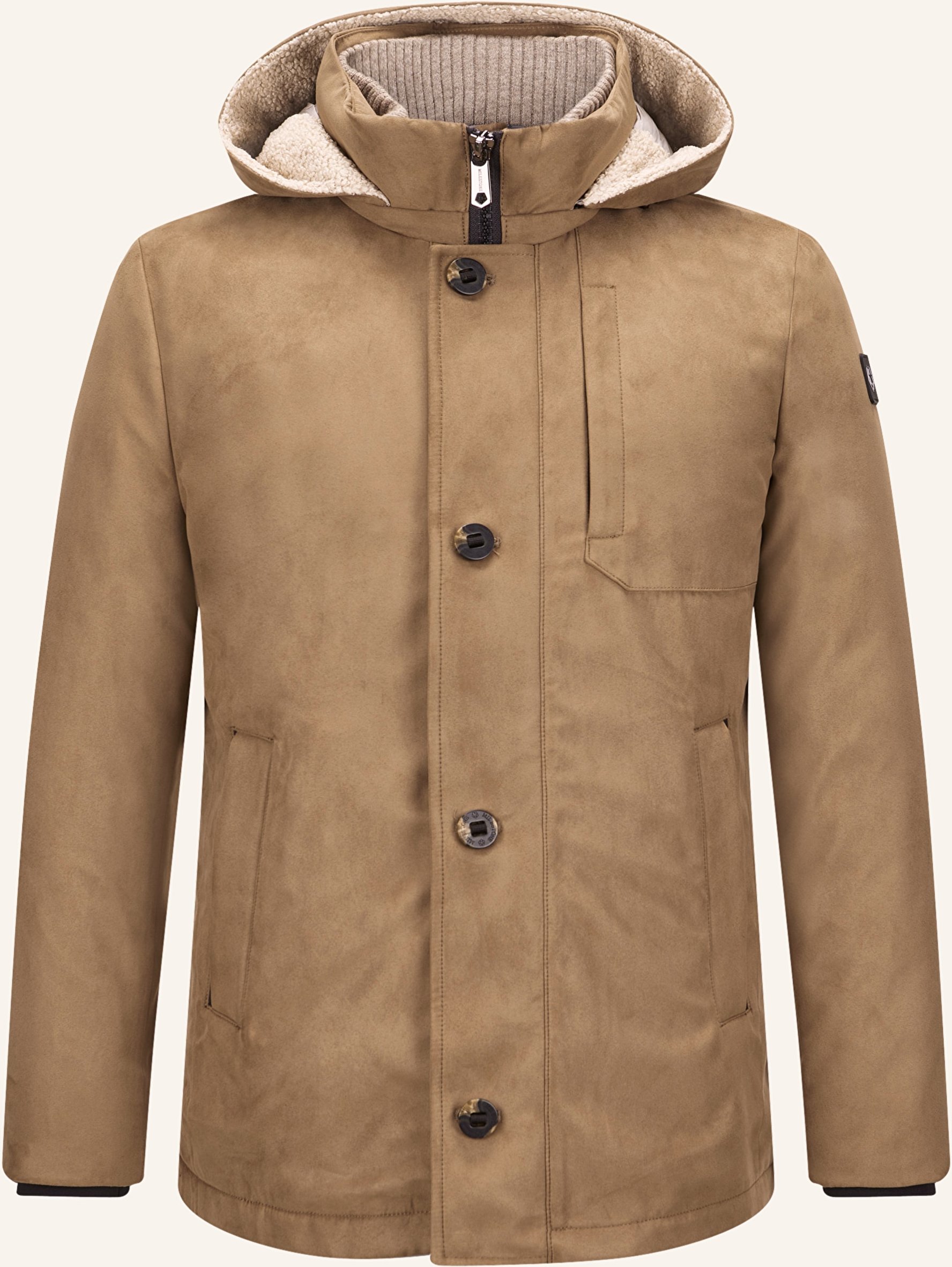 Thumbnail - Milestone Jacke Msbennet braun