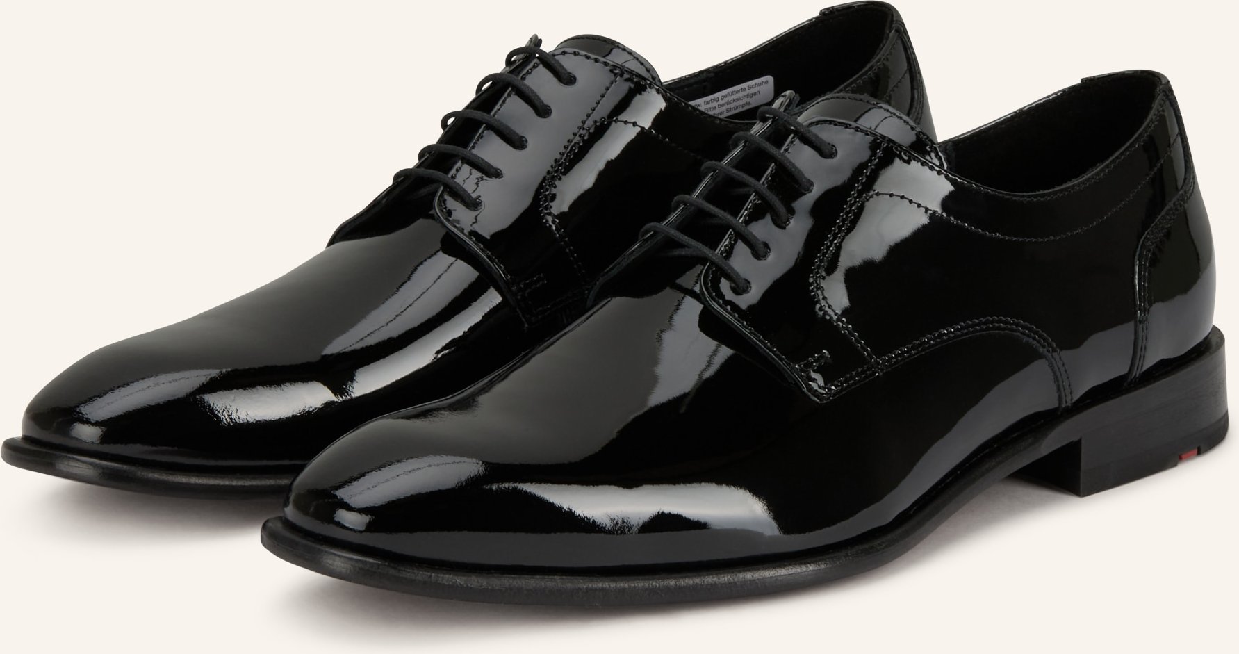 Lloyd Lackschnürer Leno 110 schwarz