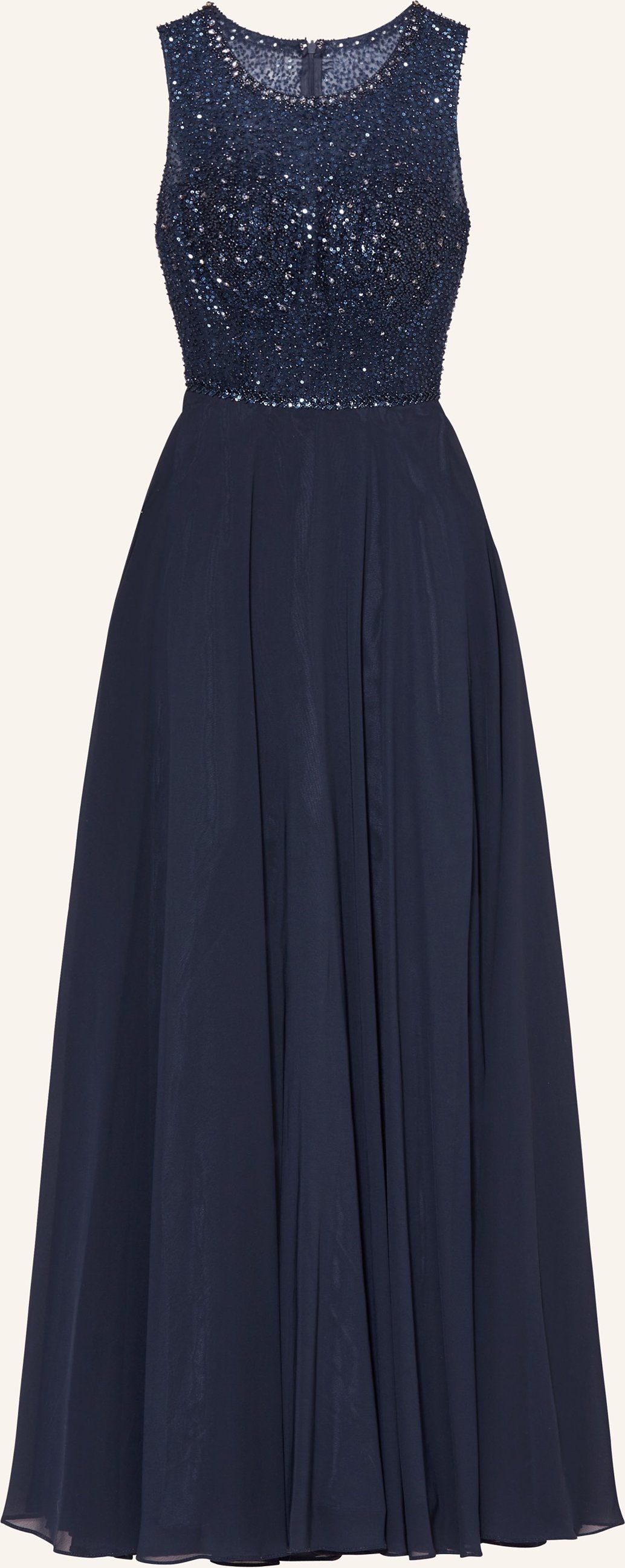 Hey Kyla Abendkleid Mit Pailetten Und Schmucksteinen blau