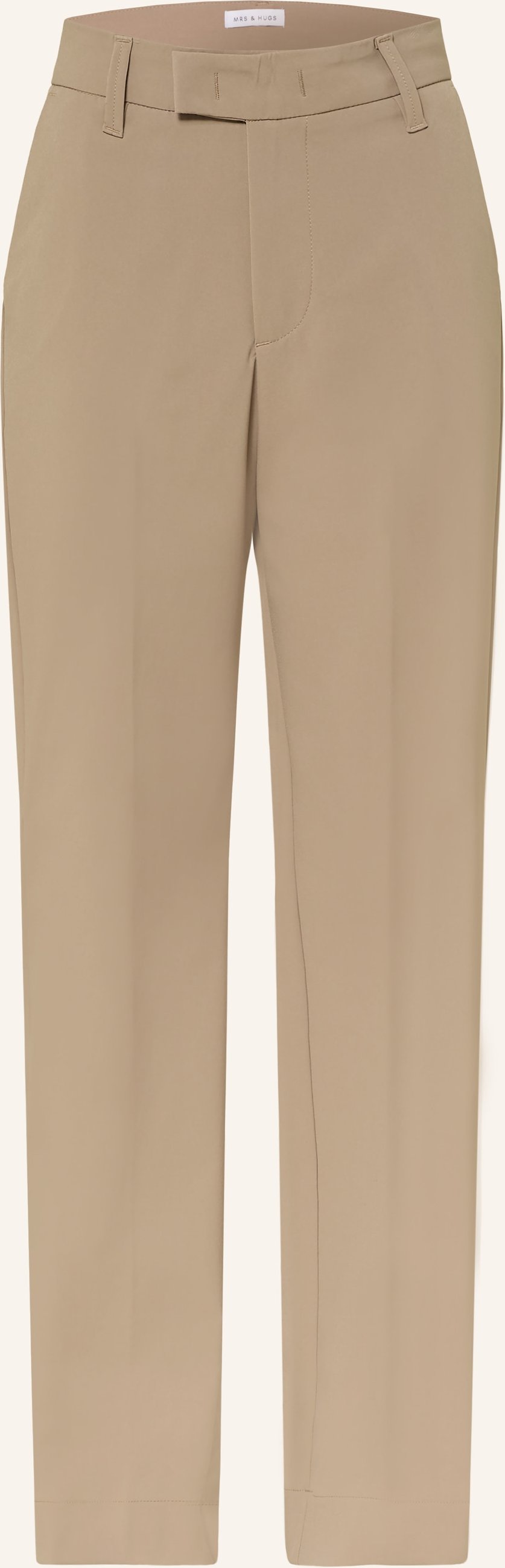 Mrs & Hugs Marlenehose beige