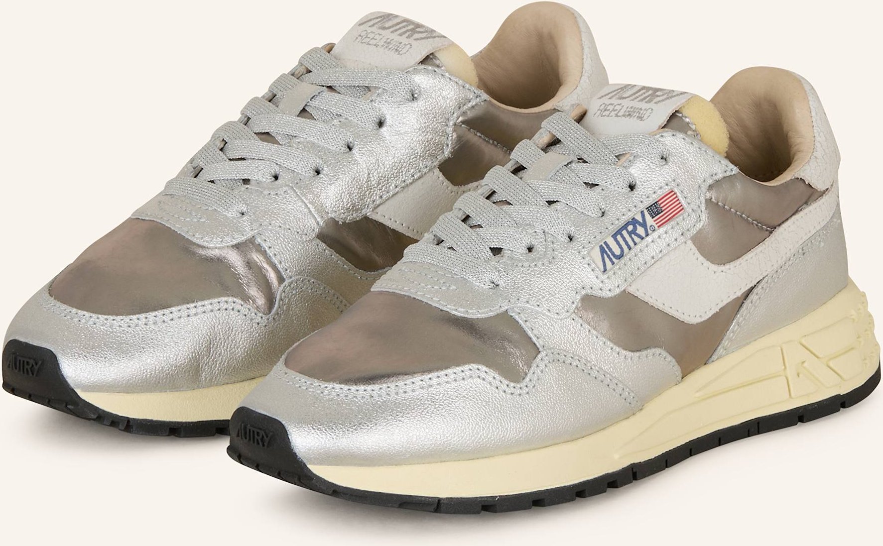 Thumbnail - Autry Sneaker Reelwind Low Ly silber