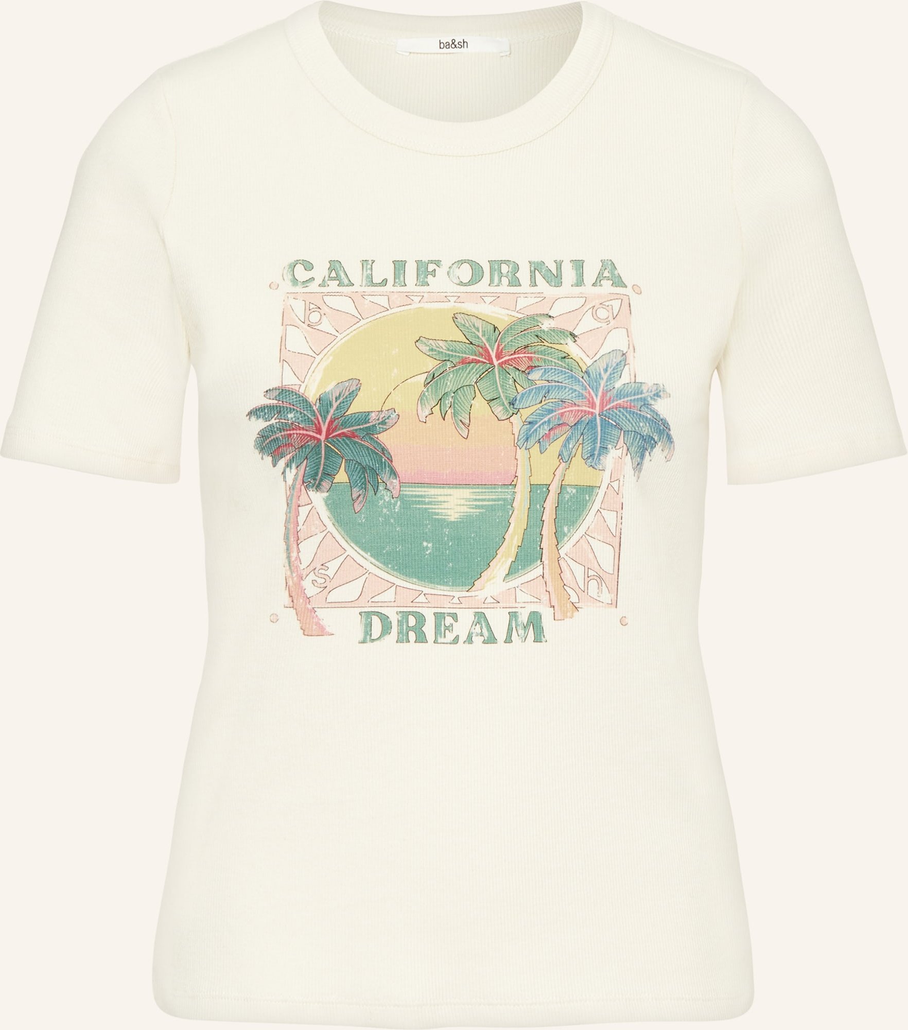 Ba&Sh T-Shirt Cerena weiss