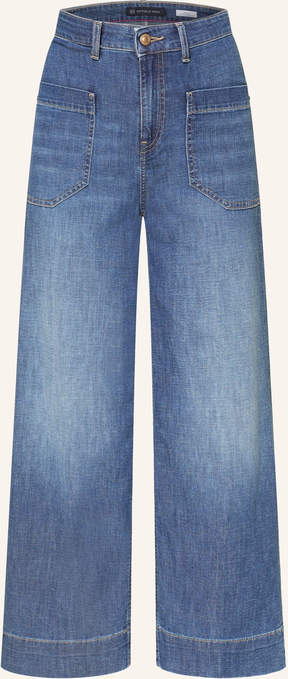 Raffaello Rossi Jeans-Culotte Miru blau
