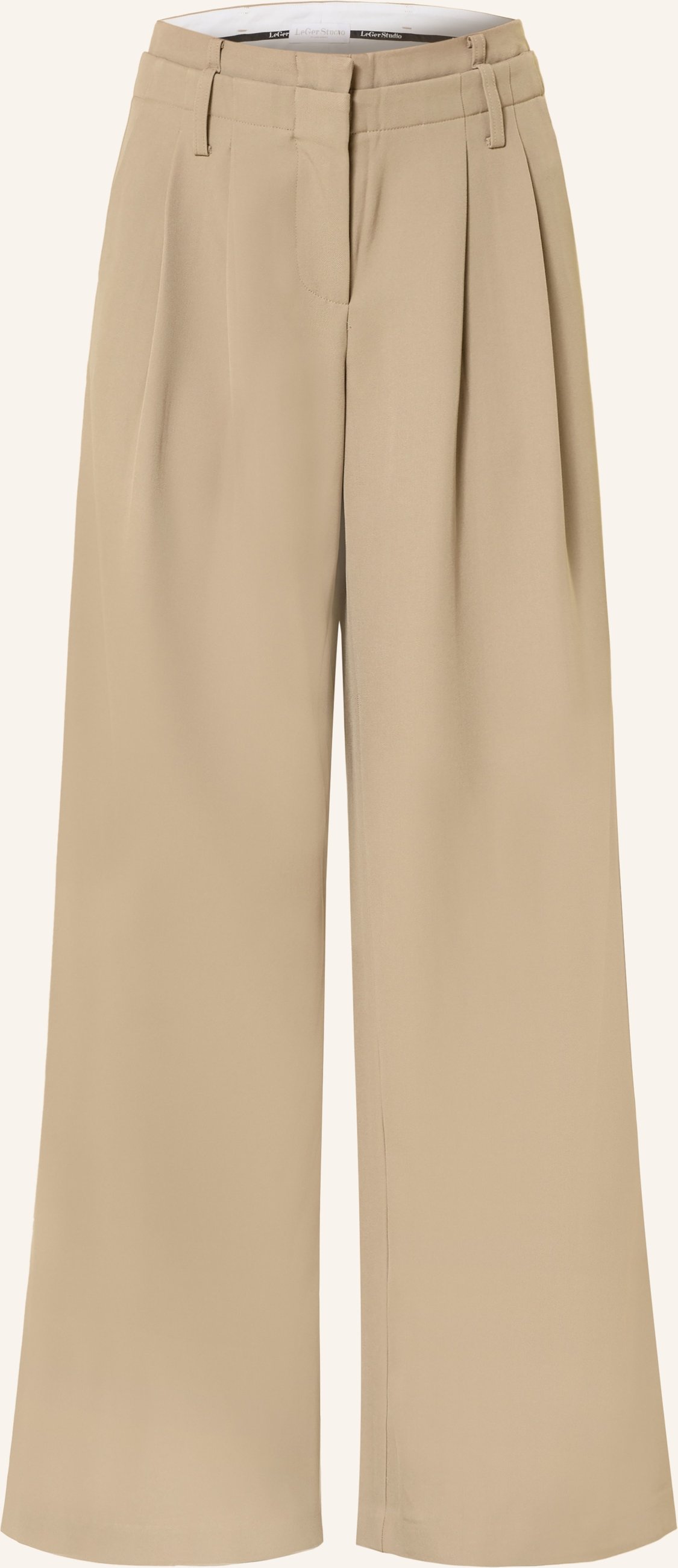 Leger Studio Marlenehose Marcellina beige