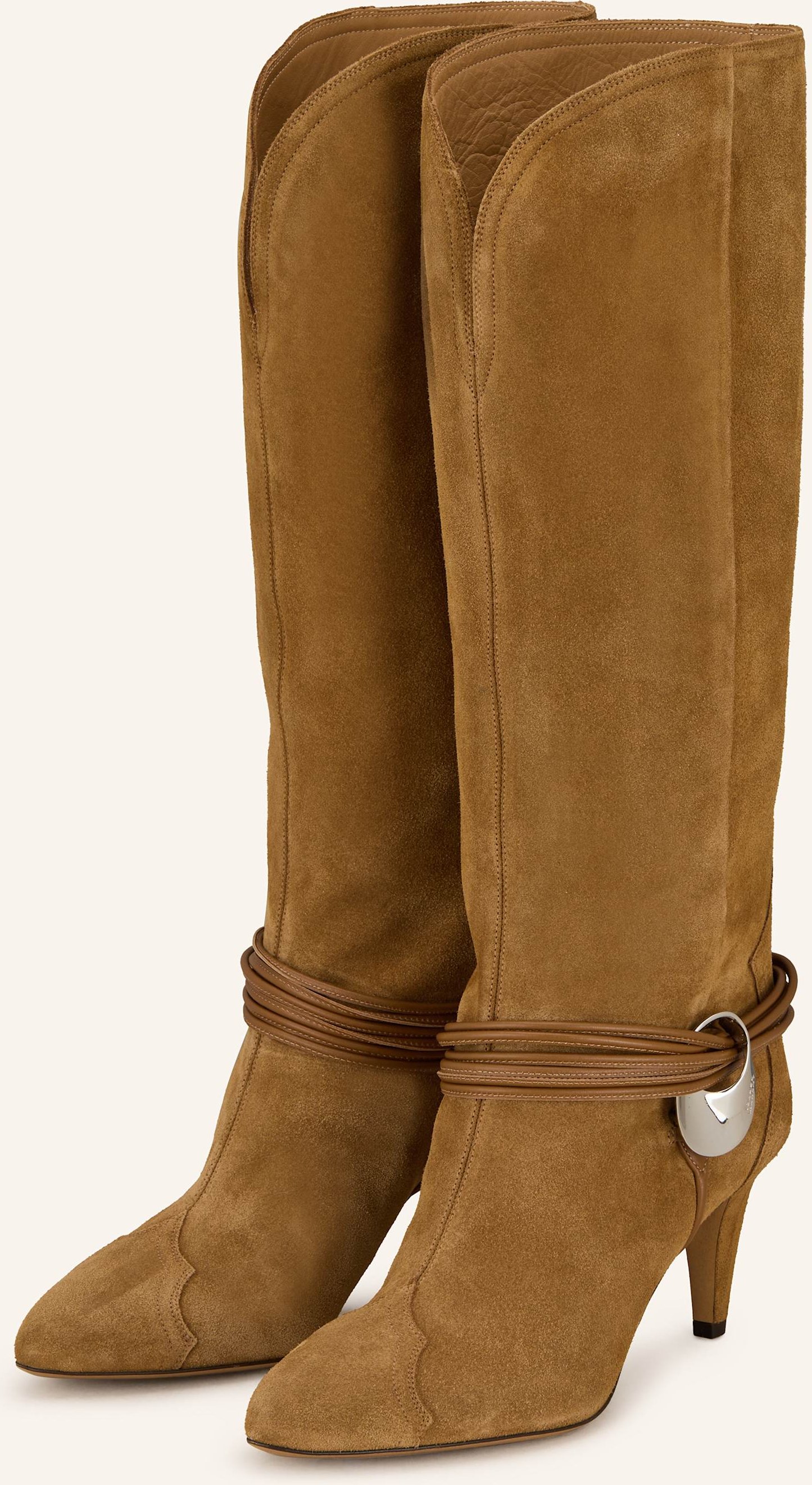 Thumbnail - Isabel Marant Stiefel Lestany braun