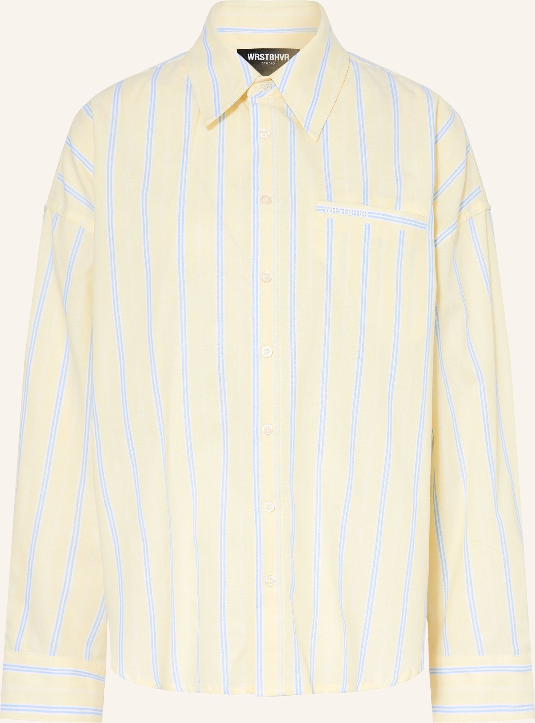 Wrstbhvr Hemdbluse Levi gelb