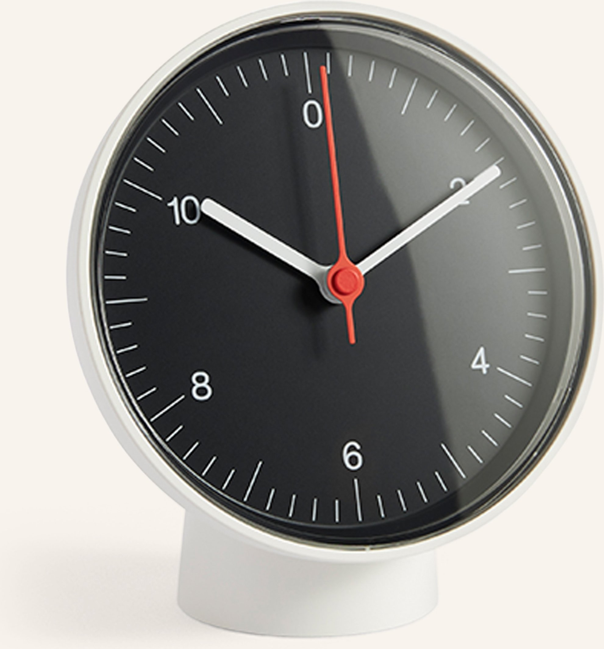 Hay Tischuhr schwarz