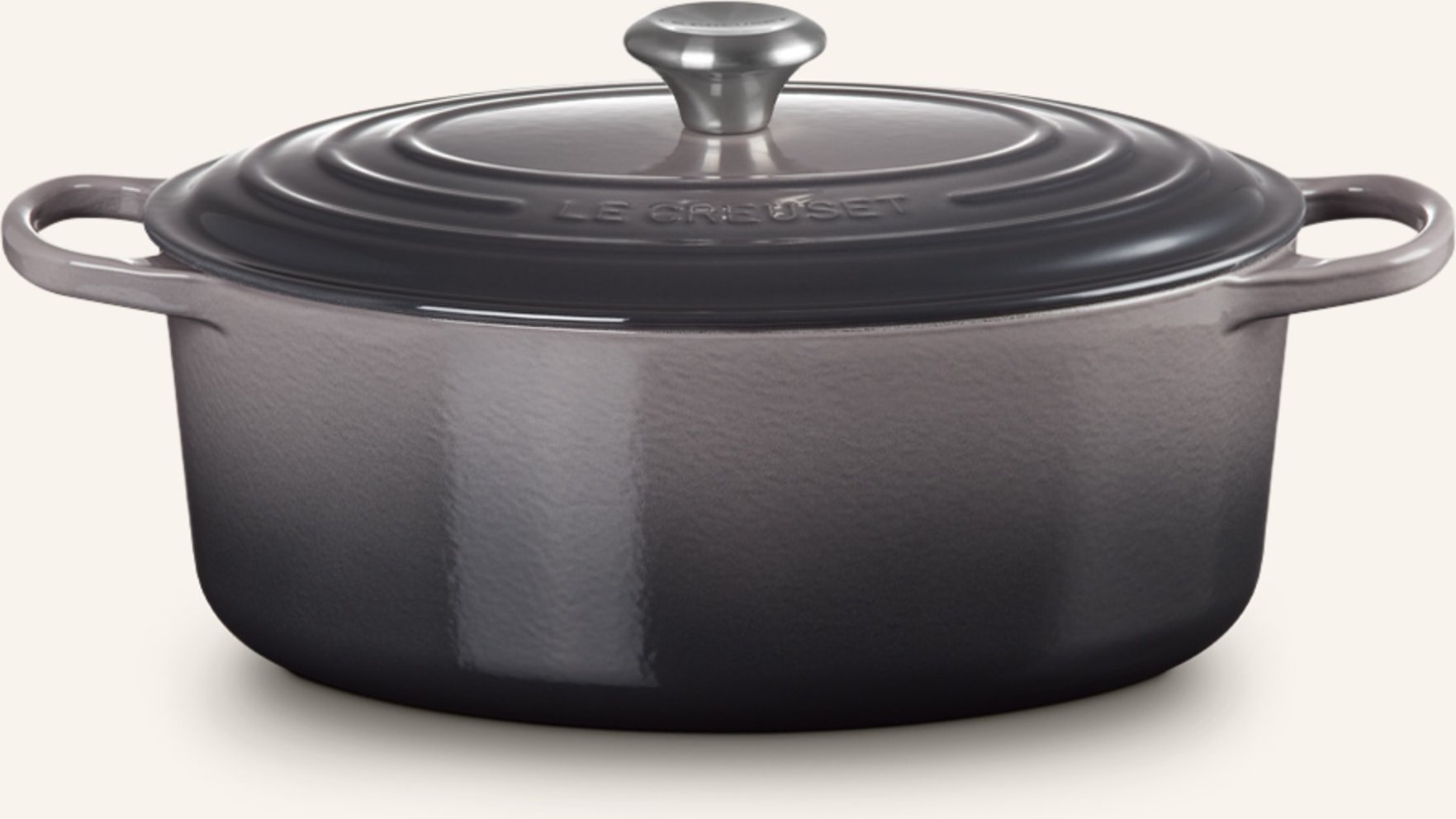 Le Creuset Bräter Signature grau