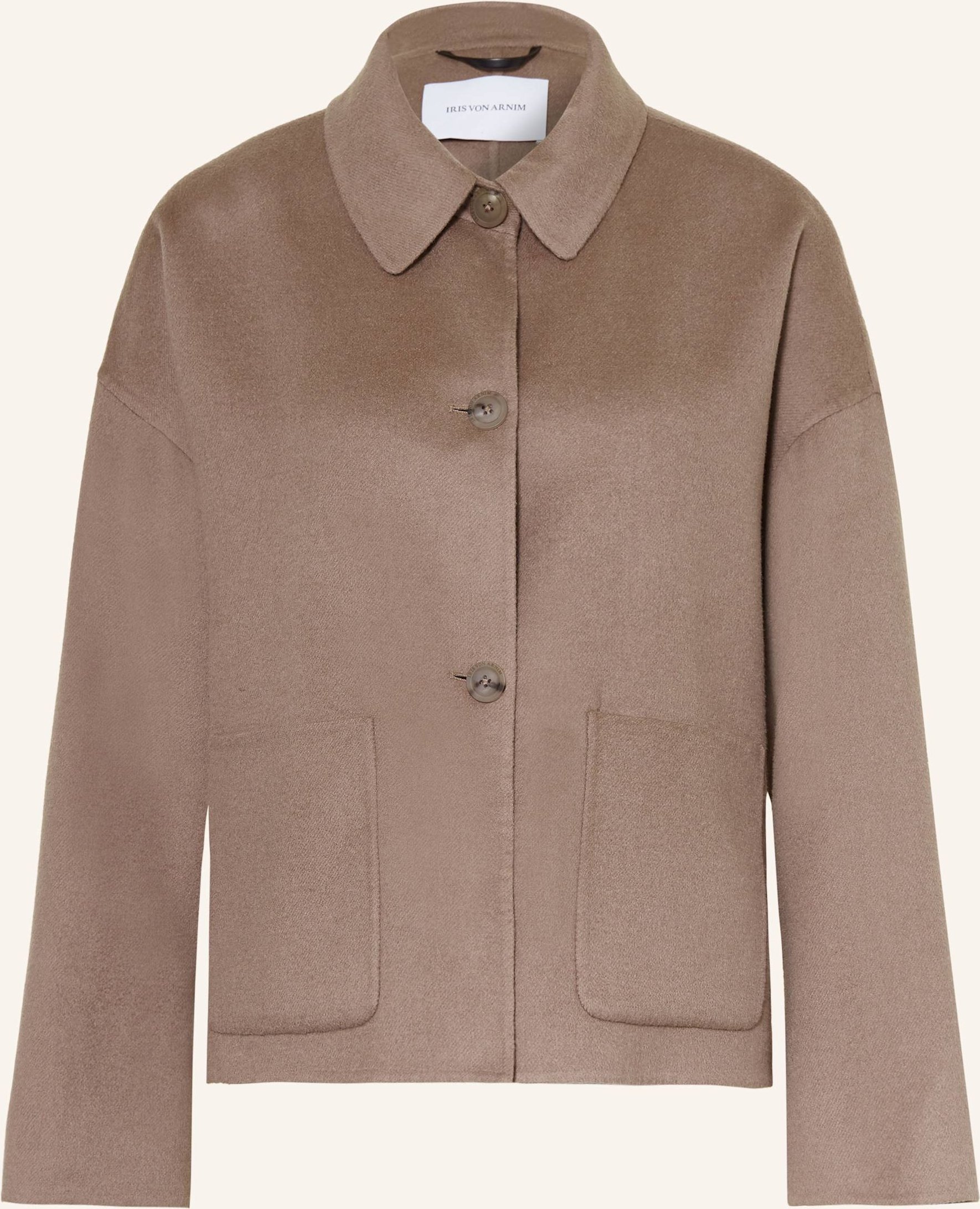 Iris Von Arnim Cabanjacke Davia Mit Cashmere braun