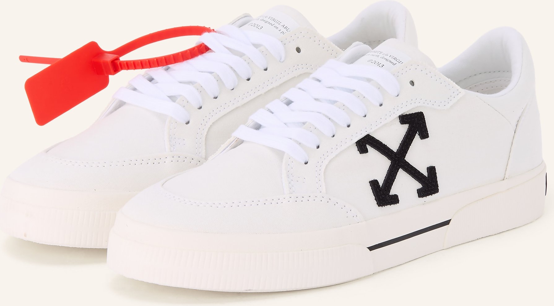Off-White Sneaker Vulc Low weiss