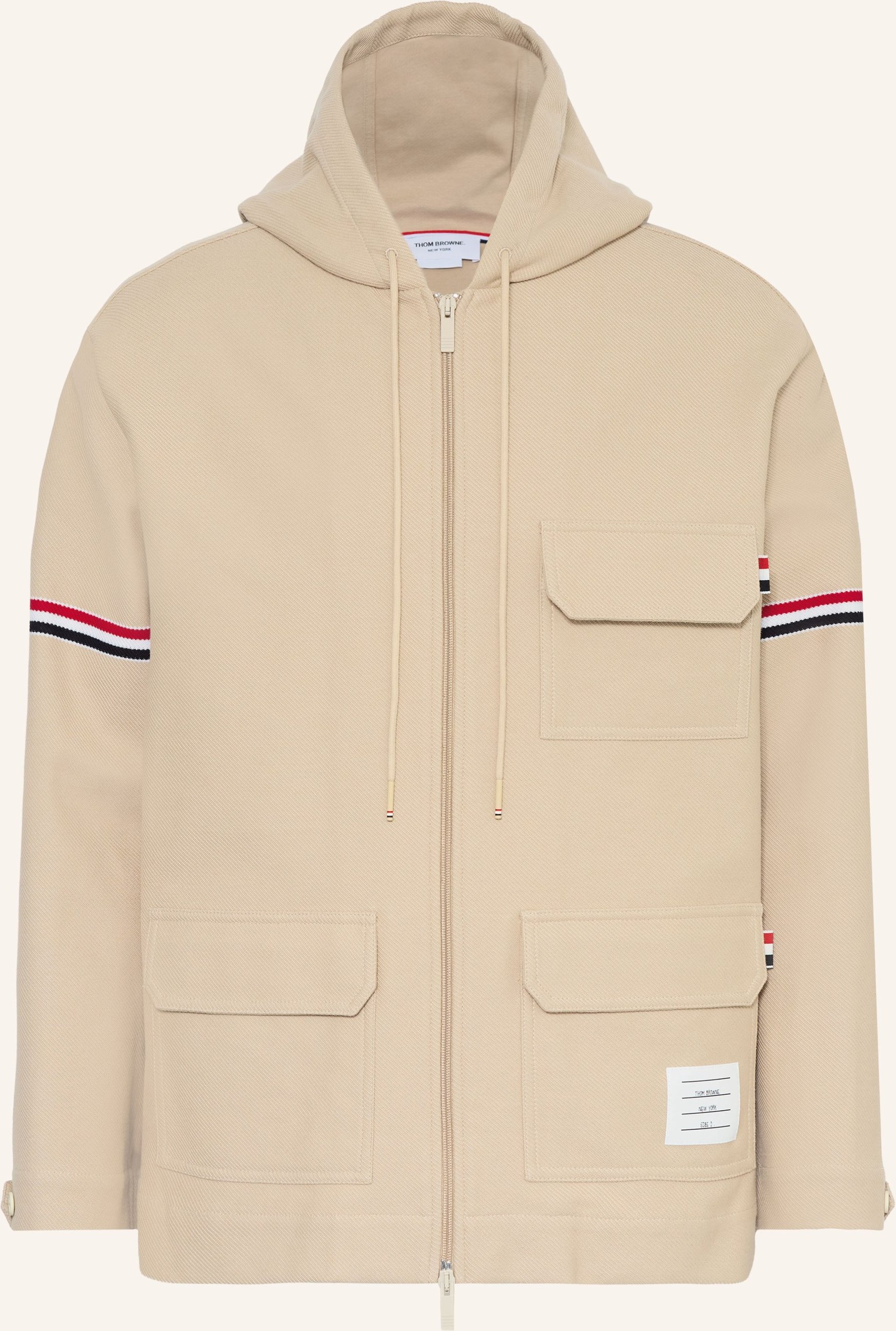 Thom Browne. Jacke beige