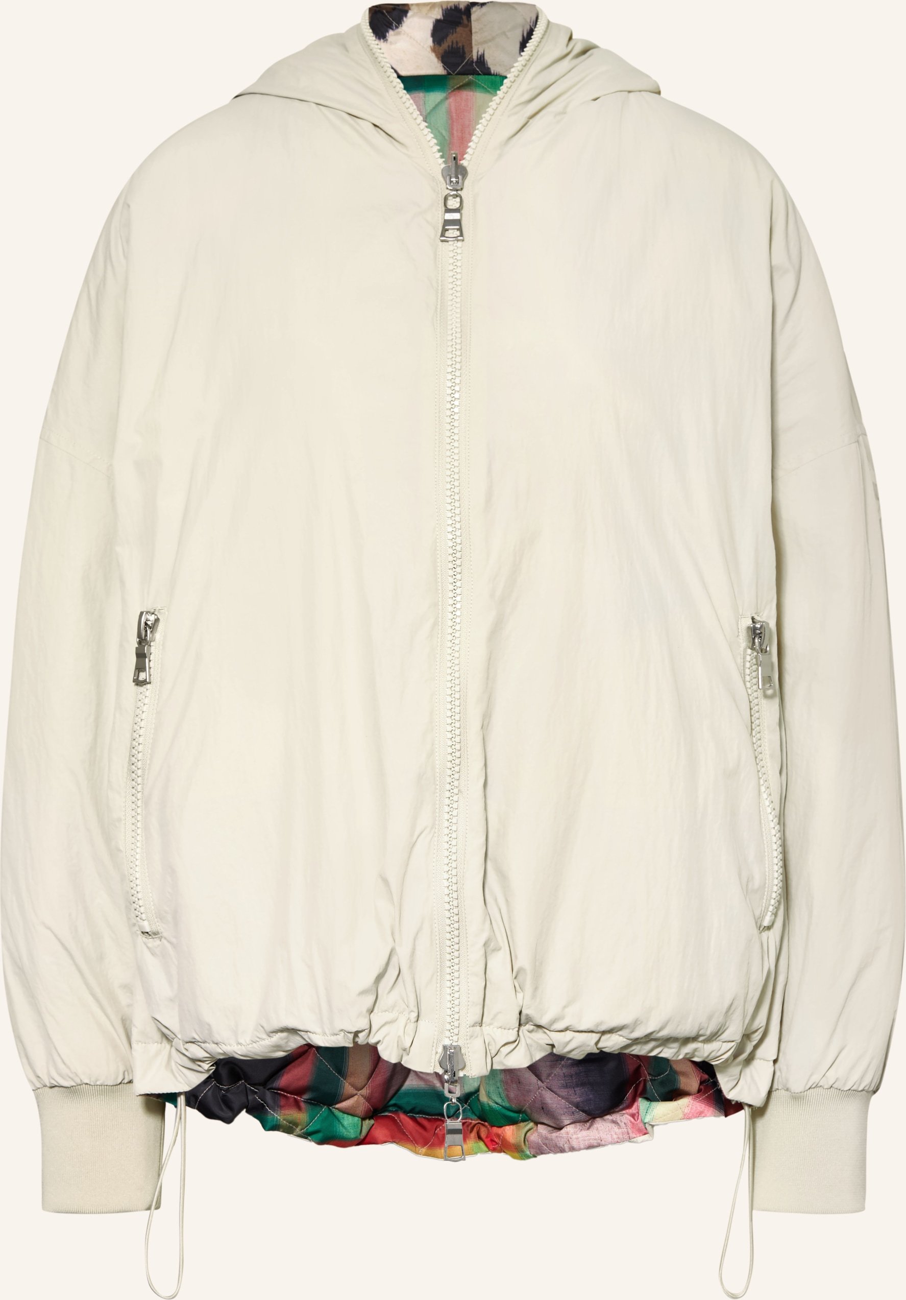 No.1 Como Steppjacke Chio Zum Wenden beige