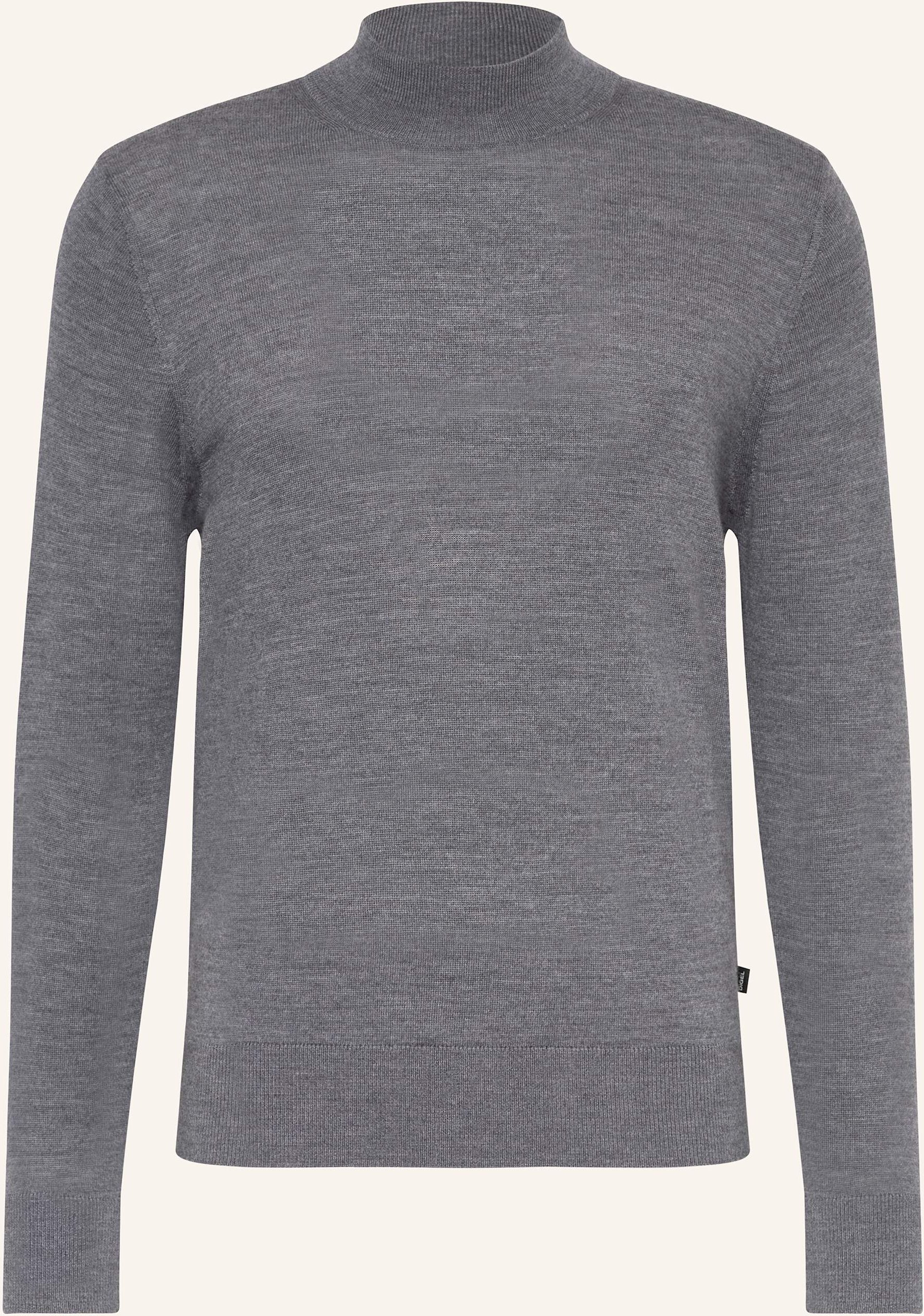 Thumbnail - Digel Pullover Dador Aus Merinowolle grau