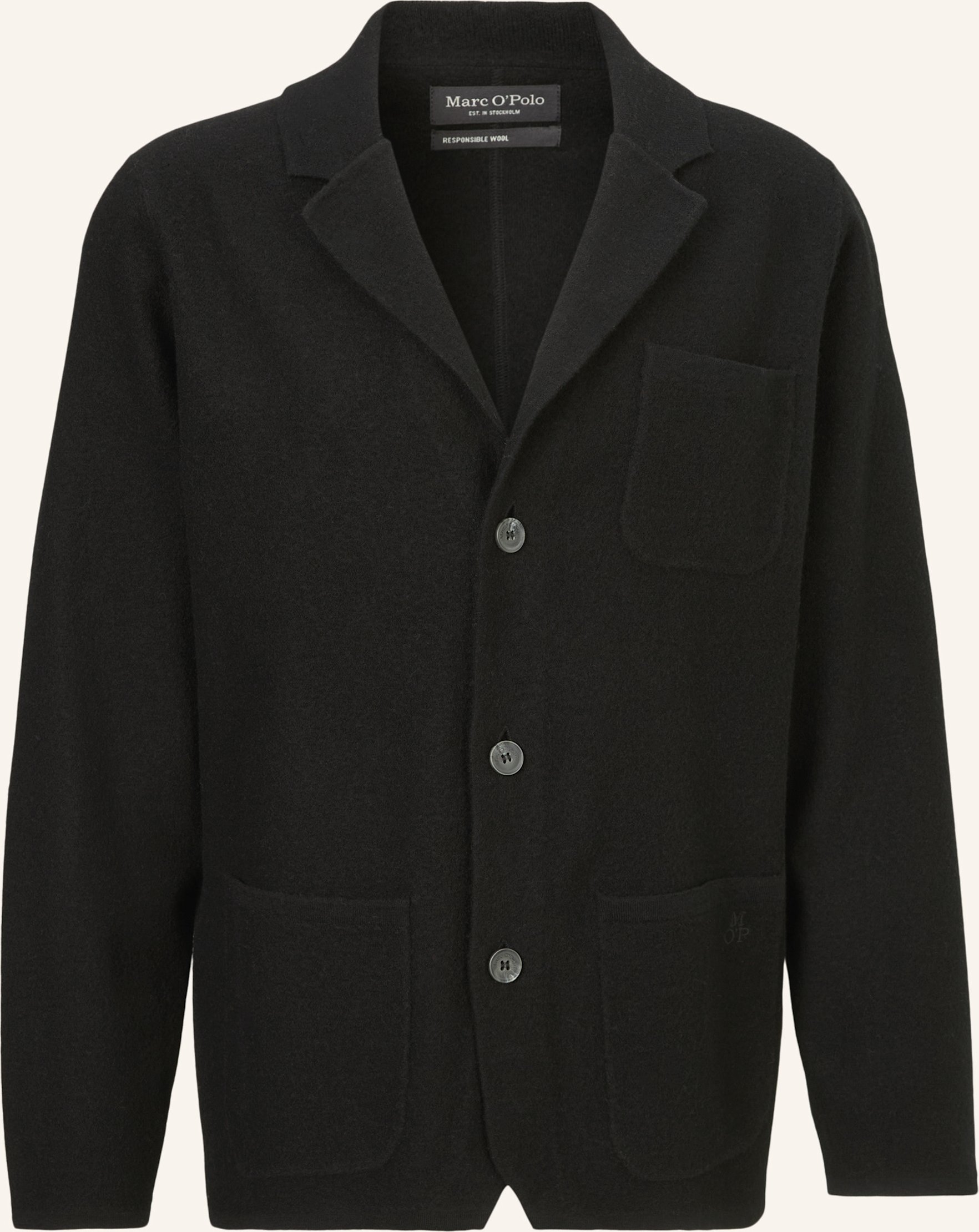 Marc O'polo Wollsakko schwarz