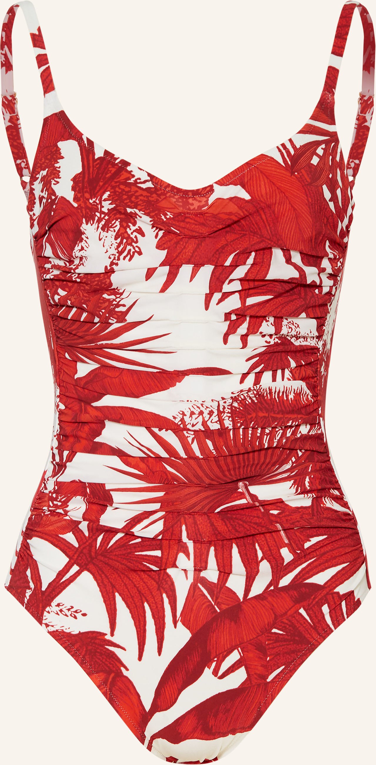 Maryan Mehlhorn Bügel-Badeanzug Palmaria rot