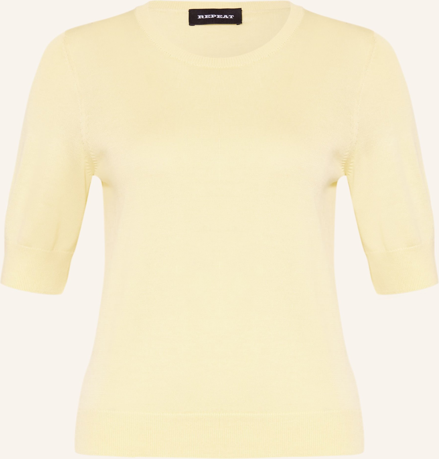 Repeat Strickshirt gelb