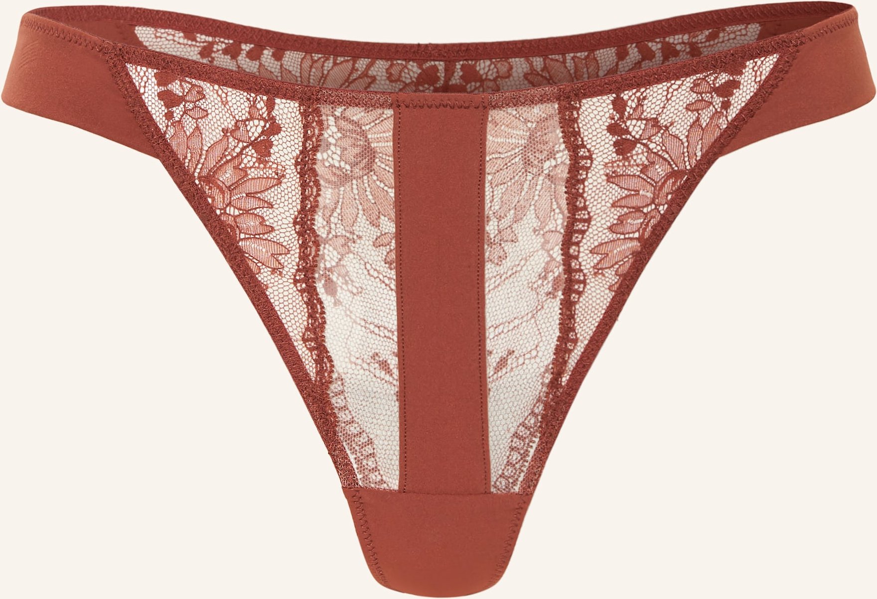 Livy String Midnight Kiss braun